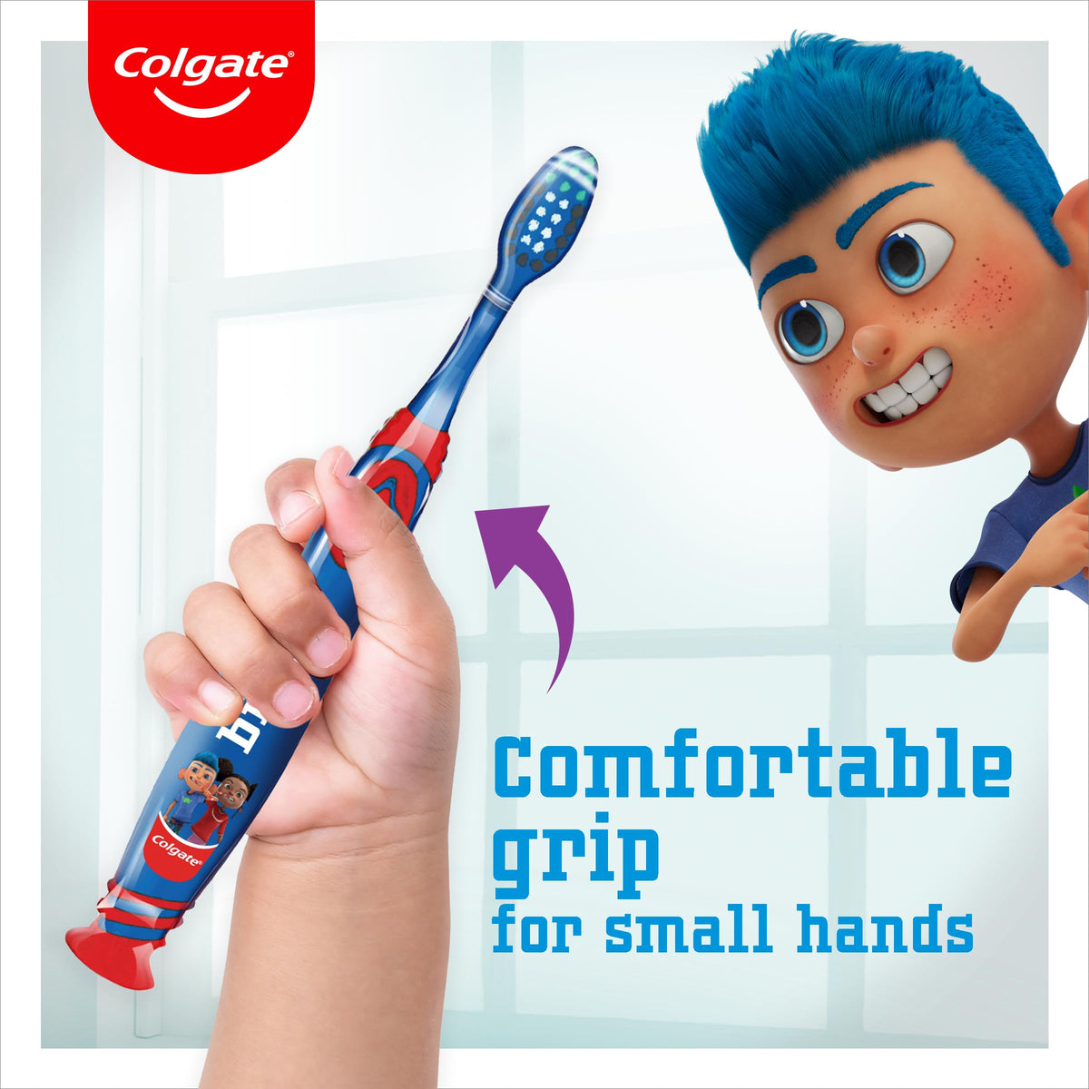 Colgate Kids Bluey Toothbrush 3-5 Years, 2 Pack