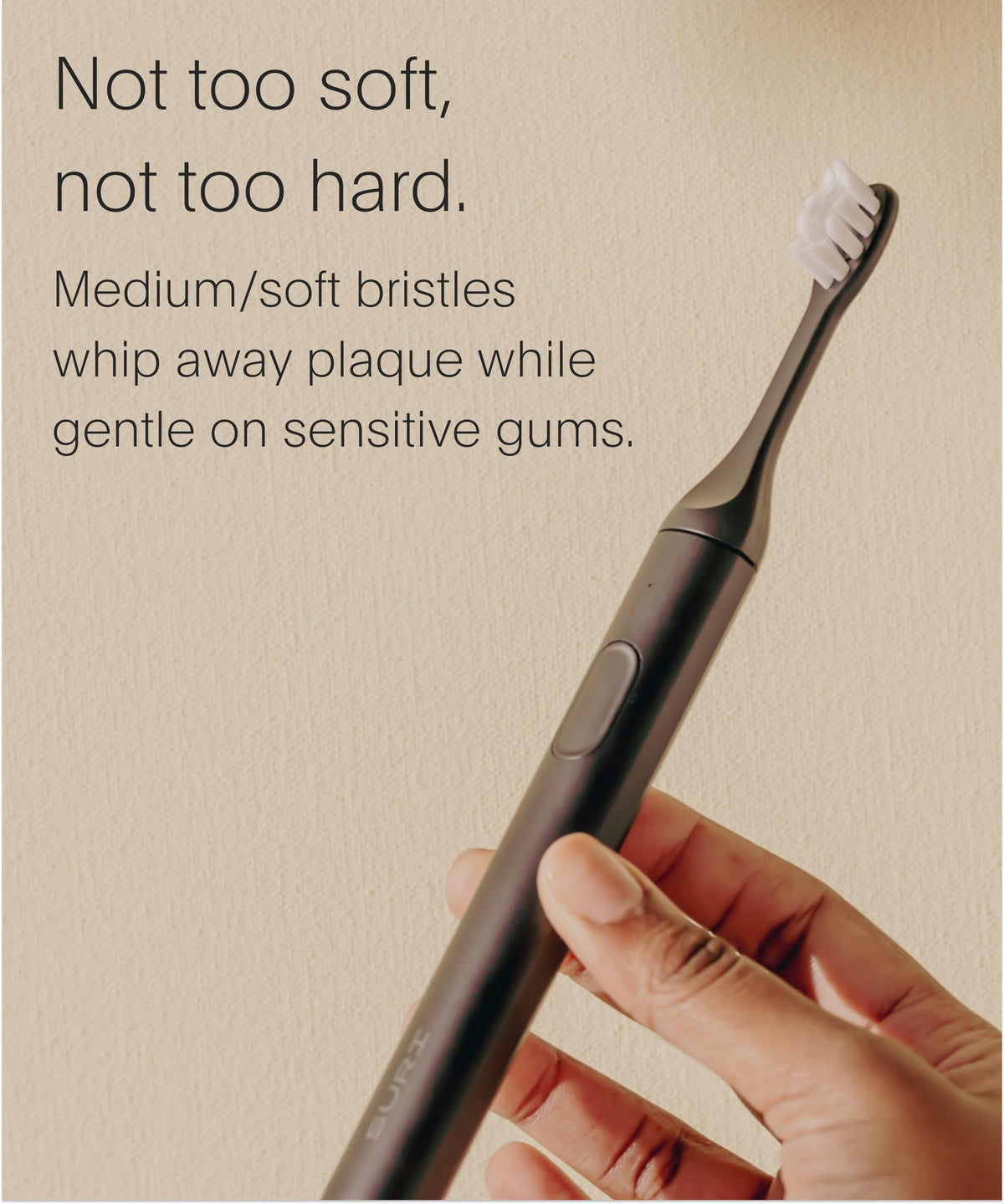 SURI Recyclable Electric Toothbrush Heads | Core & Pro Compatible | Long Lasting Replacement Heads | Pack of 3 | Winter Fern