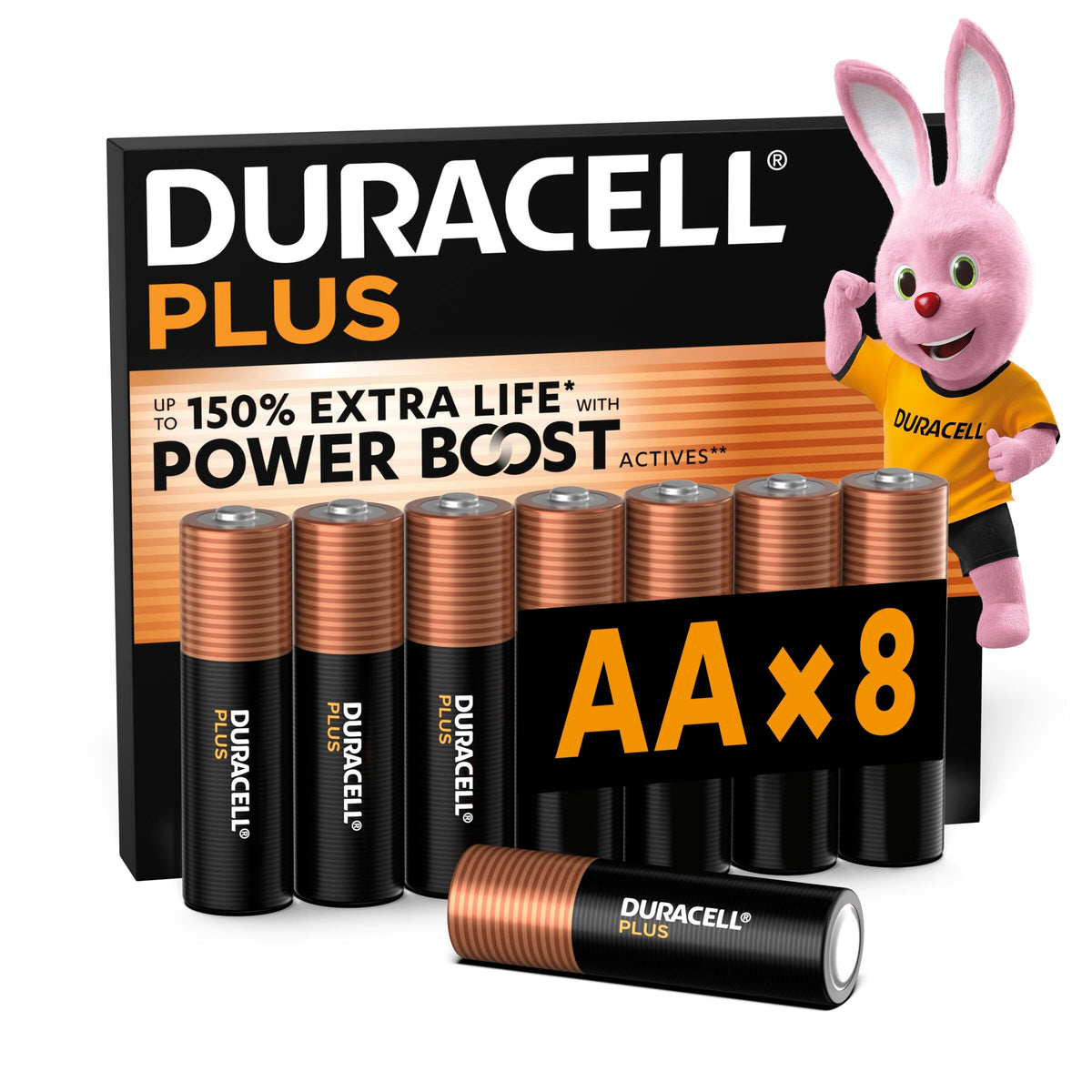 DURACELL Plus C Alkaline Batteries (6 Pack) 1.5V, LR14
