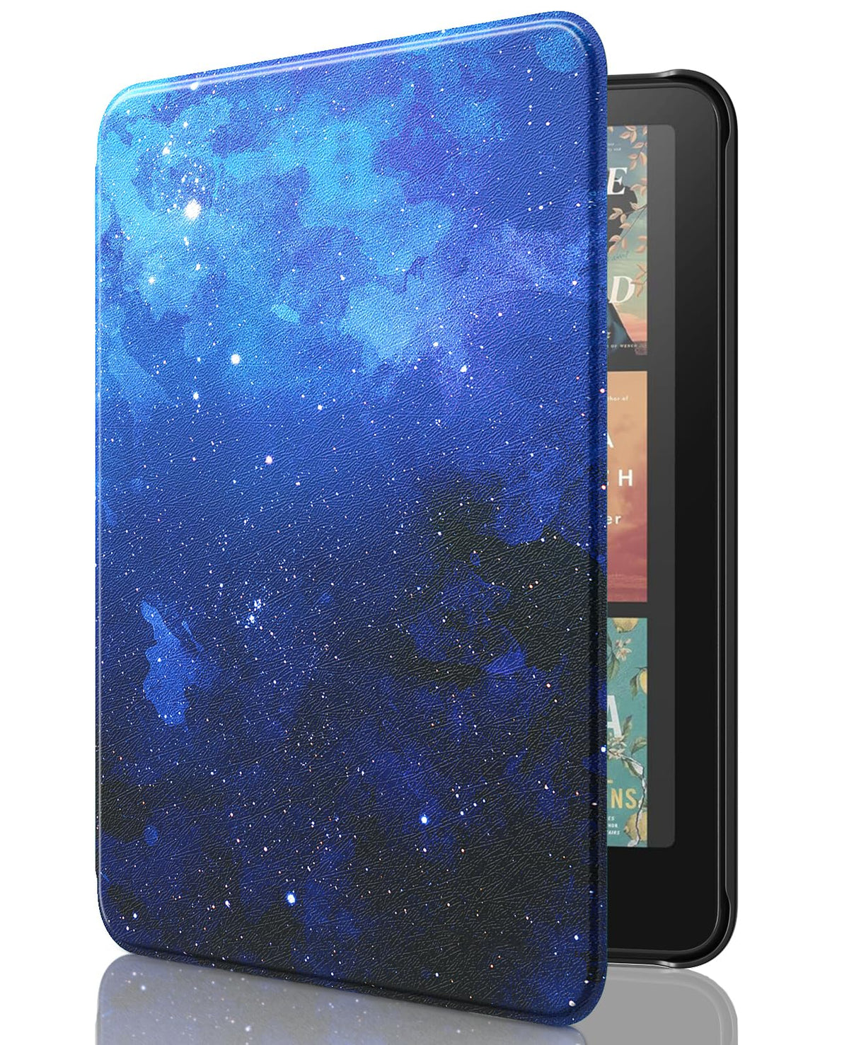 MoKo Case for 7" Kindle Paperwhite 12th Gen & Colorsoft 2024, Denim Black