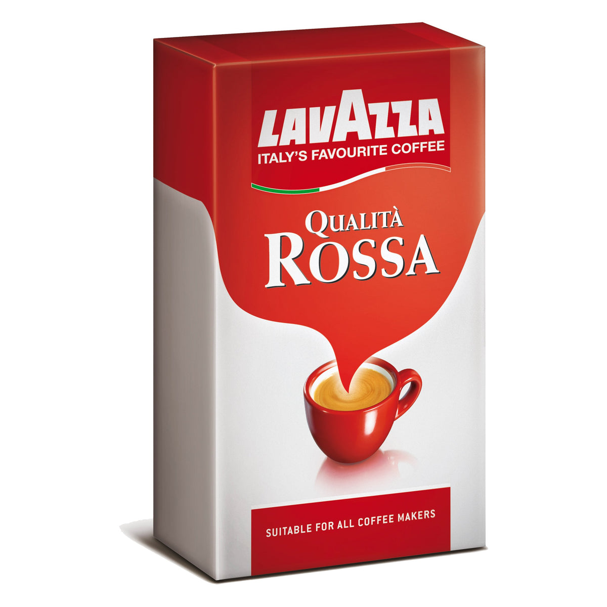 Lavazza Qualità Rossa, Ground Coffee Espresso 500 g (Pack of 2)