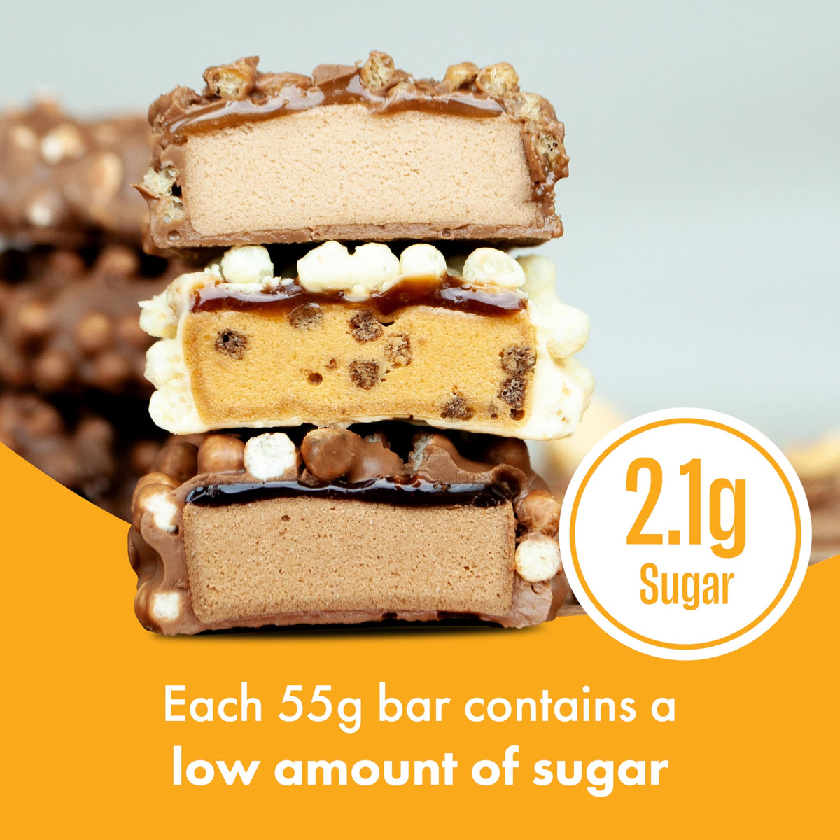 FULFIL Vitamin and Protein Bars, Chocolate Salted Caramel Flavour, 15 x 55g
