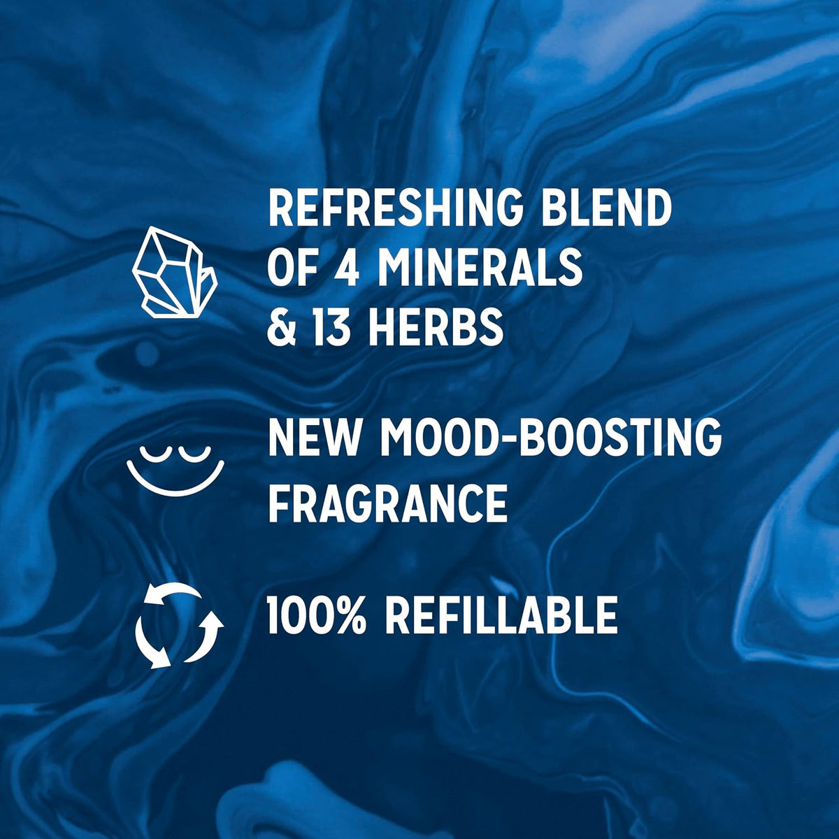 Radox Mineral Therapy Feel Awake 2-in-1 Shower Gel & Shampoo 6x 225 ml