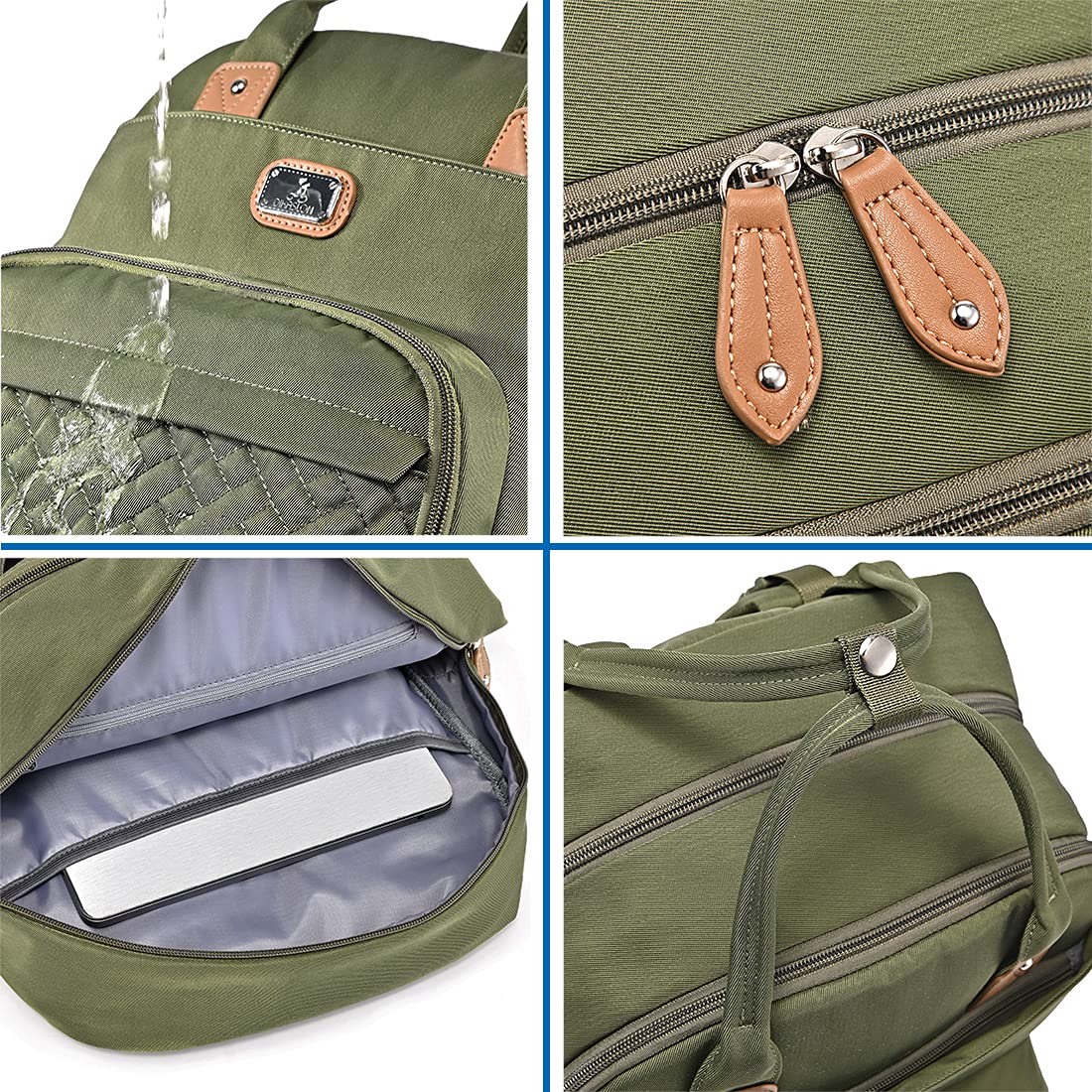 Dikaslon Baby Changing Bags Backpack, Large Baby Bag, 19 Pockets, Outdoors