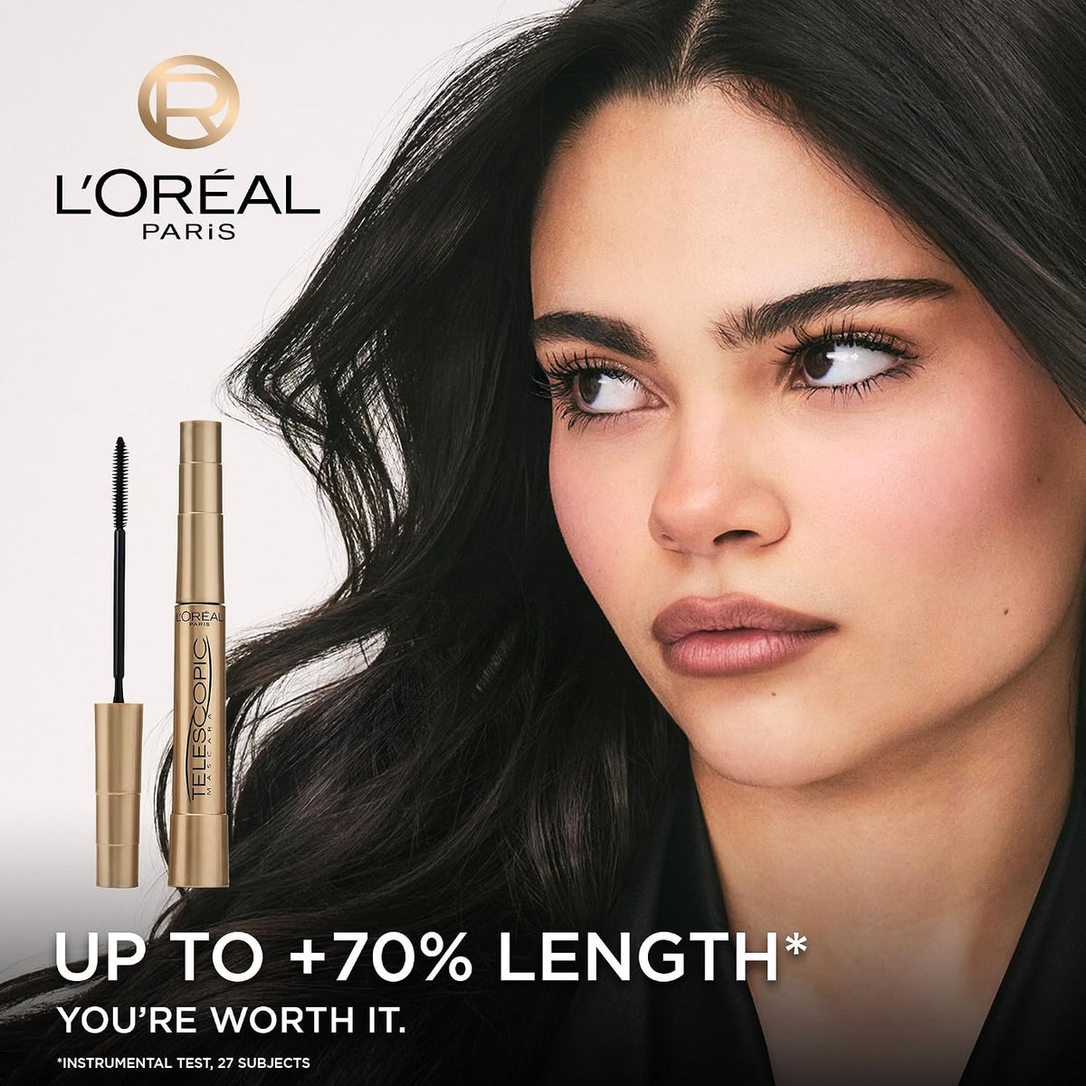 L'Oréal Paris Black Mascara, Telescopic Original Mascara in shade Black