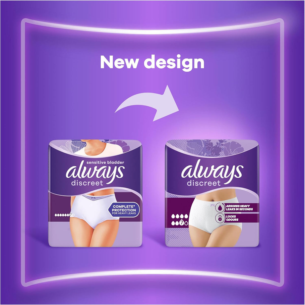 Always Discreet Pants Plus Large 32 Pants (8ct X 4)