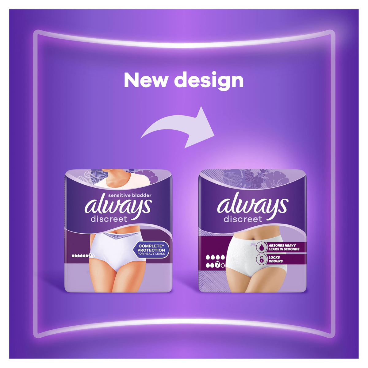 Always Discreet Pants Plus Large 32 Pants (8ct X 4)