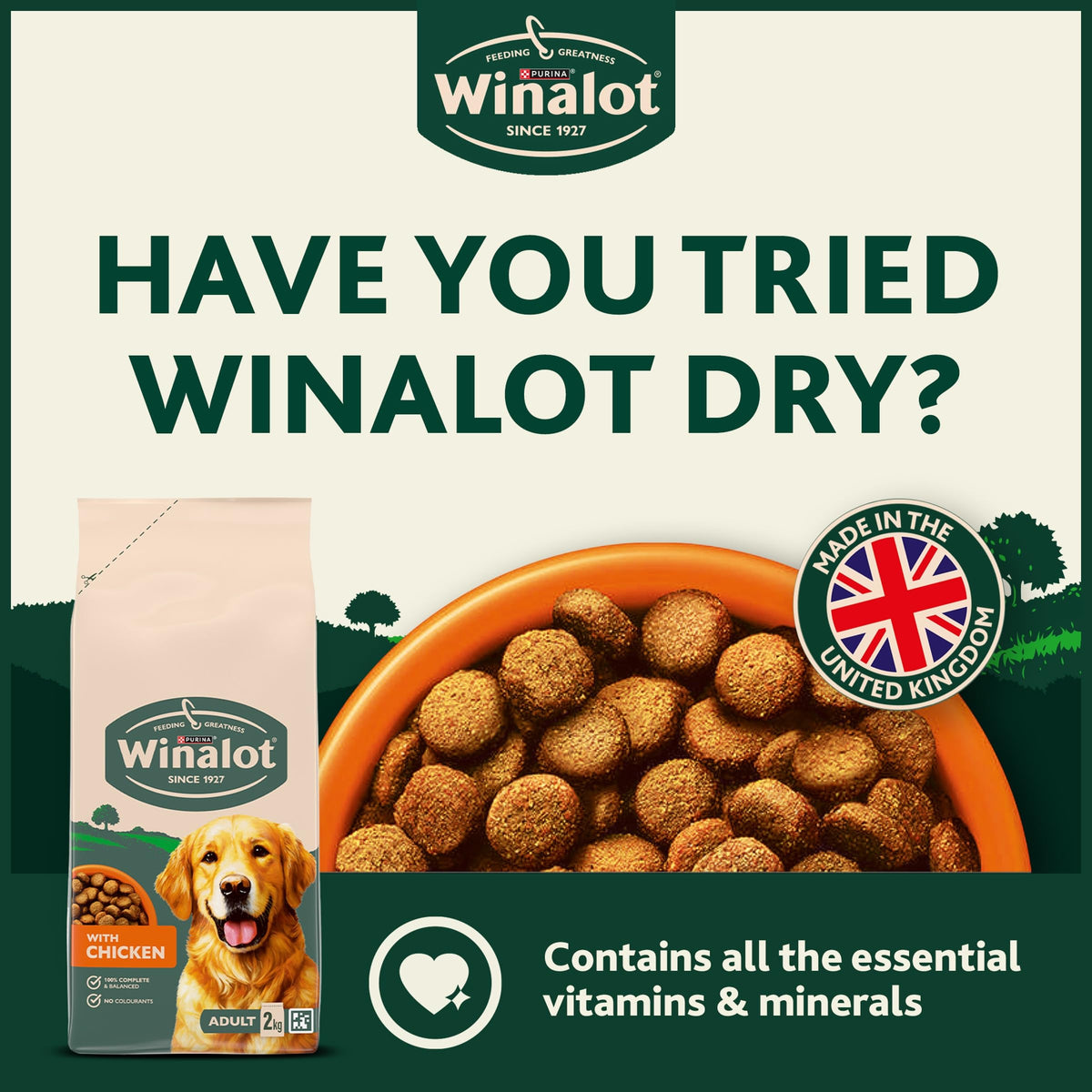 WINALOT Sunday Dinner Mixed in Gravy Wet Dog Food Pouches 40x100g