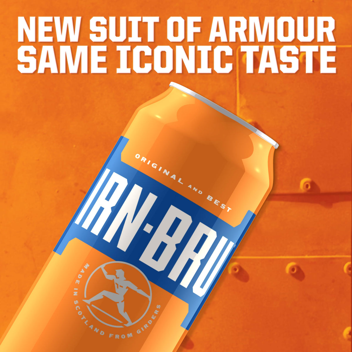 IRN-BRU Carbonated Soft Drink, 24 Pack, 330ml Cans