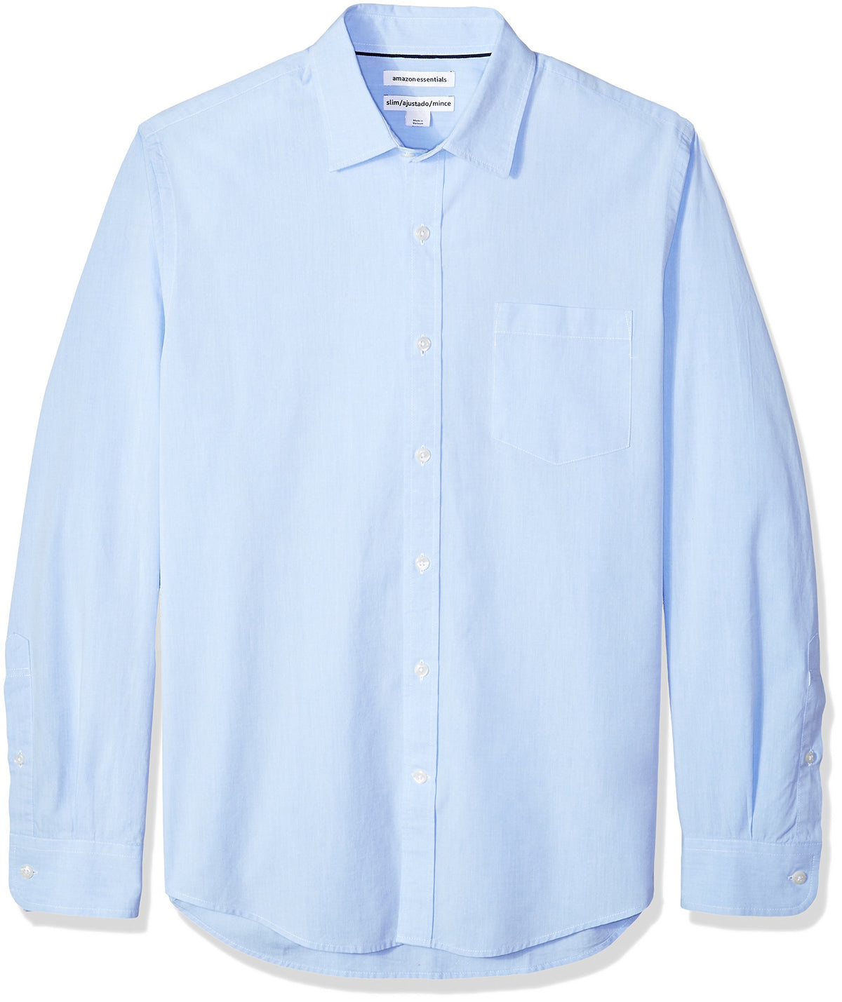 Amazon Essentials Men's Long-Sleeve Casual Poplin Shirt