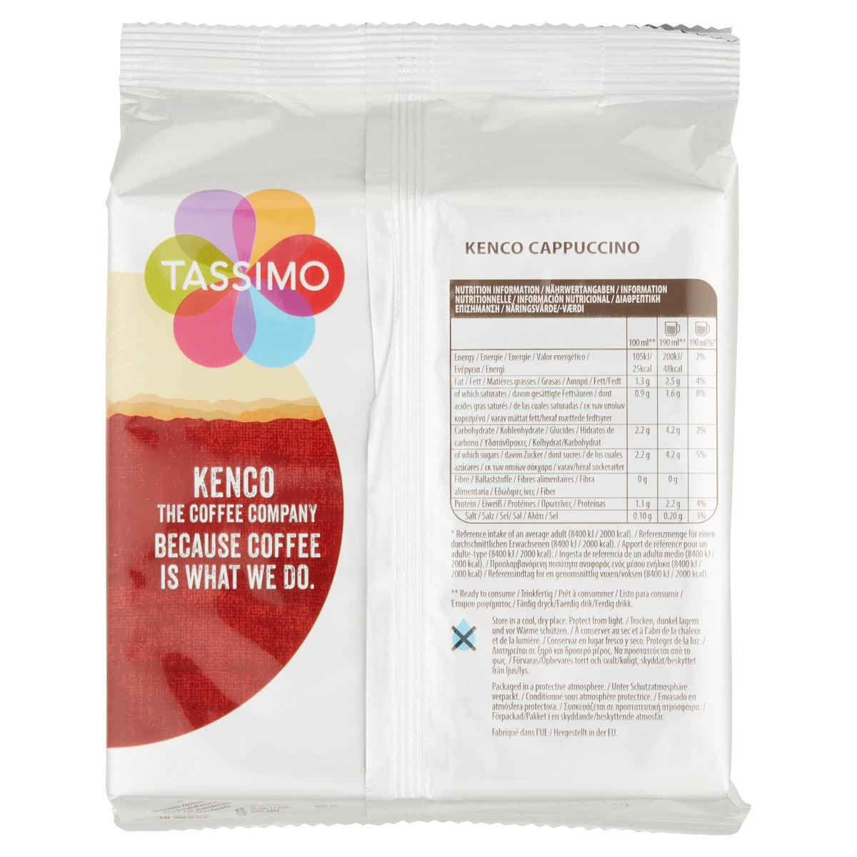 Tassimo Kenco Americano Grande XL Coffee Pods x16 (Pack of 5, Total 80 Drinks)