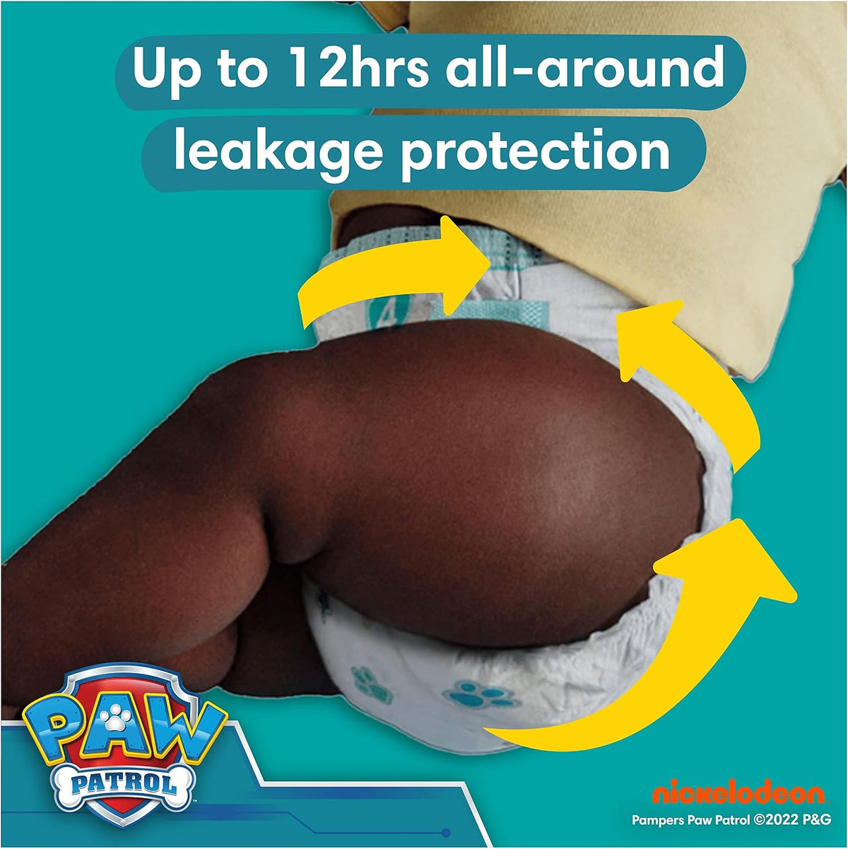 Pampers Baby-Dry Nappies, Size 6 Giant, 164 Count