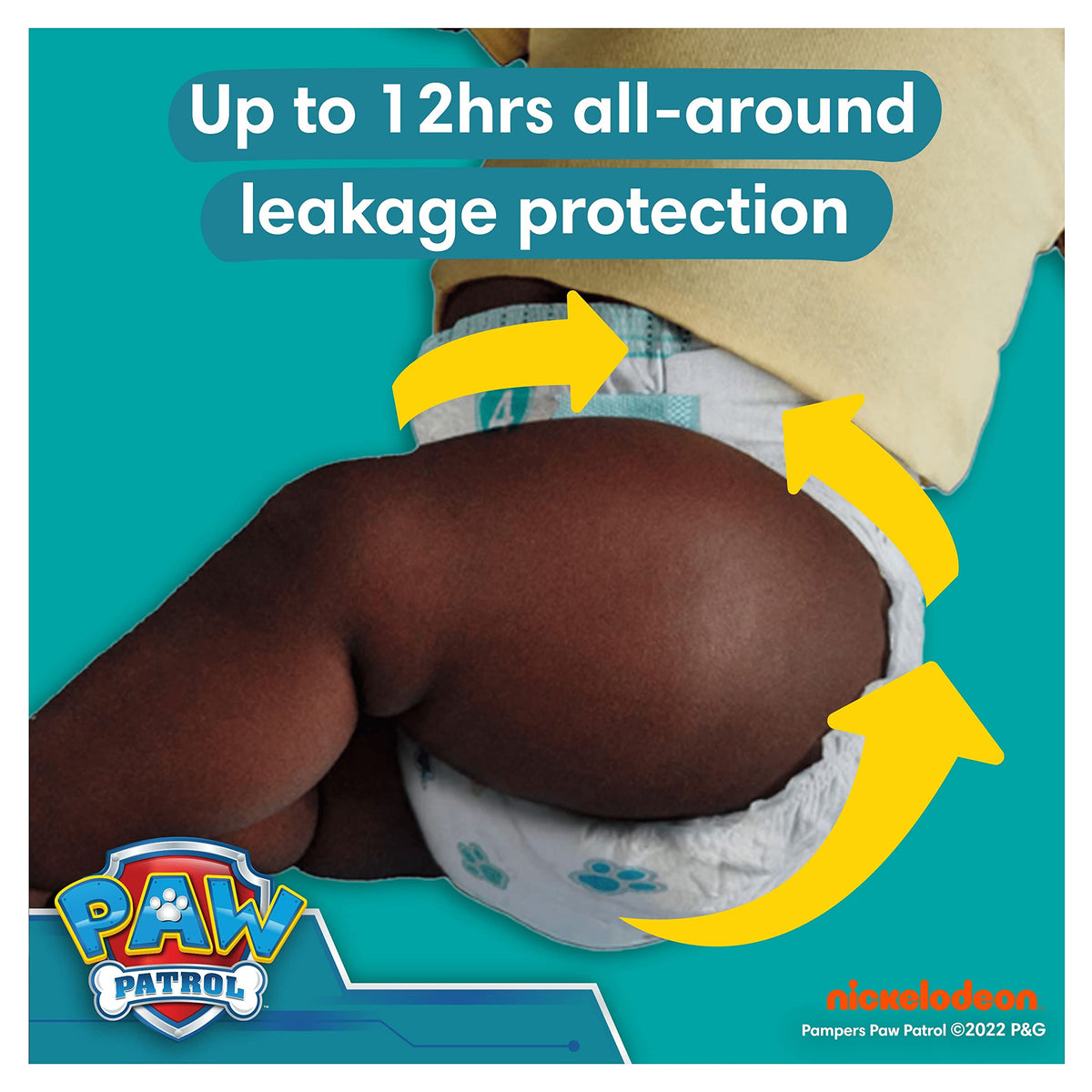 Pampers Baby-Dry Nappies, Size 6 Giant, 164 Count