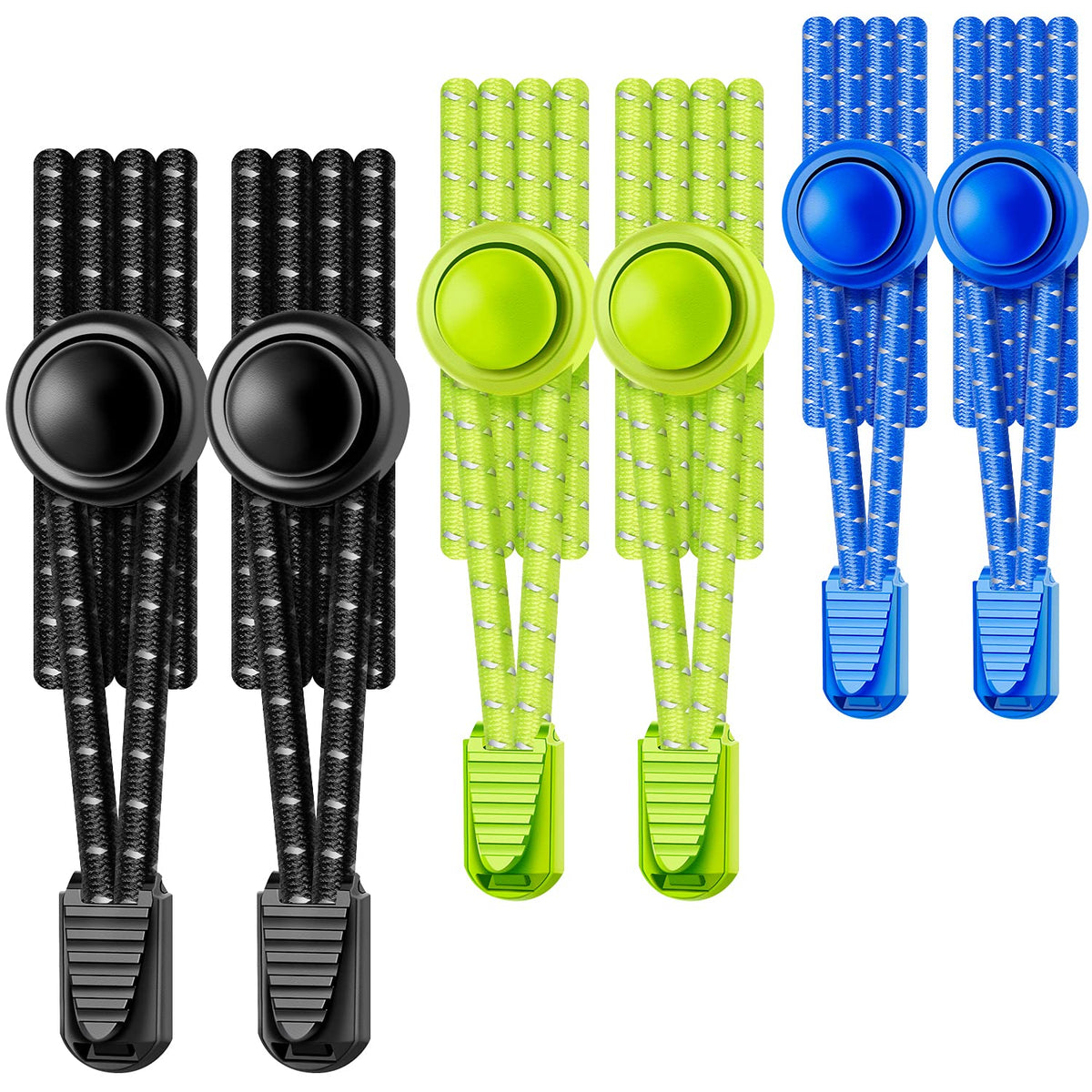 UpUGo Elastic Shoe Laces, No Tie Shoe Laces