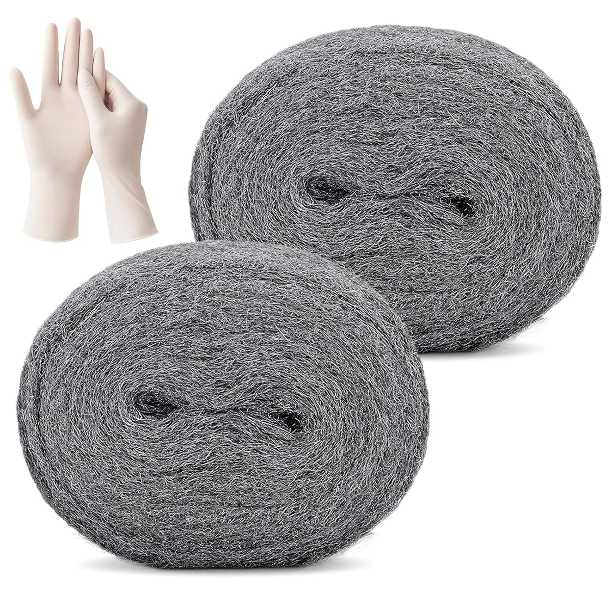 PICK FOR LIFE Steel Wool Mice Blocker 2 Pack Coarse Wire Wool Rat Fill Hole