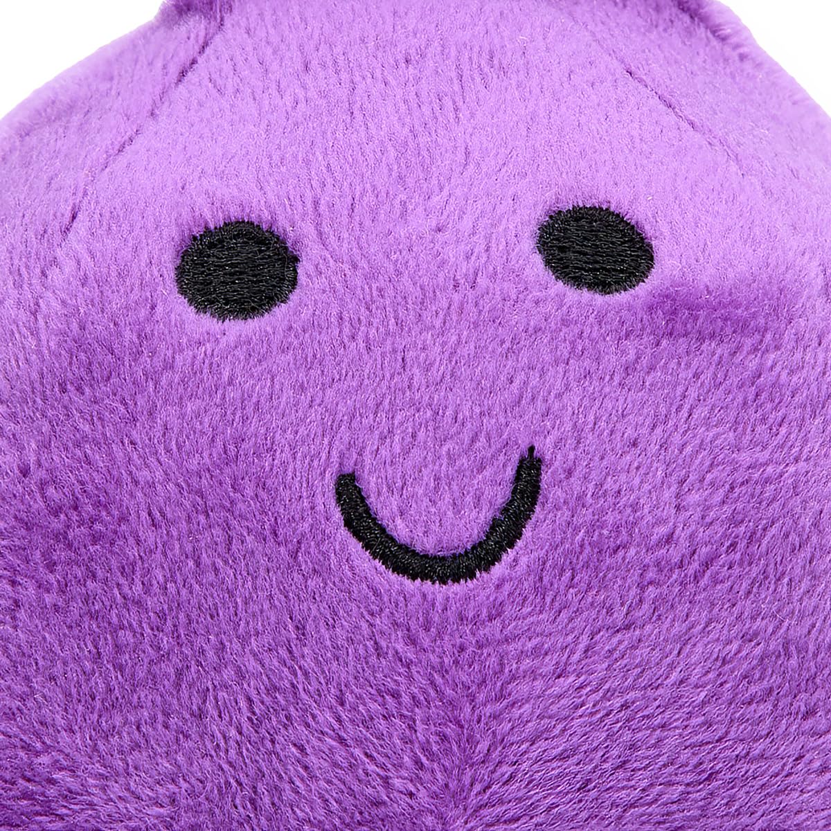 Petface Foodie Faces Fluffy Carrot Dog Toy