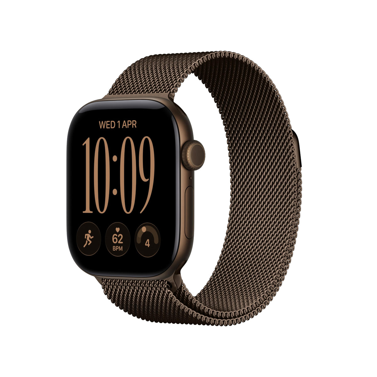Apple Watch Series 12 GPS 46mm Smartwatch Dark Bronze Aluminium Case