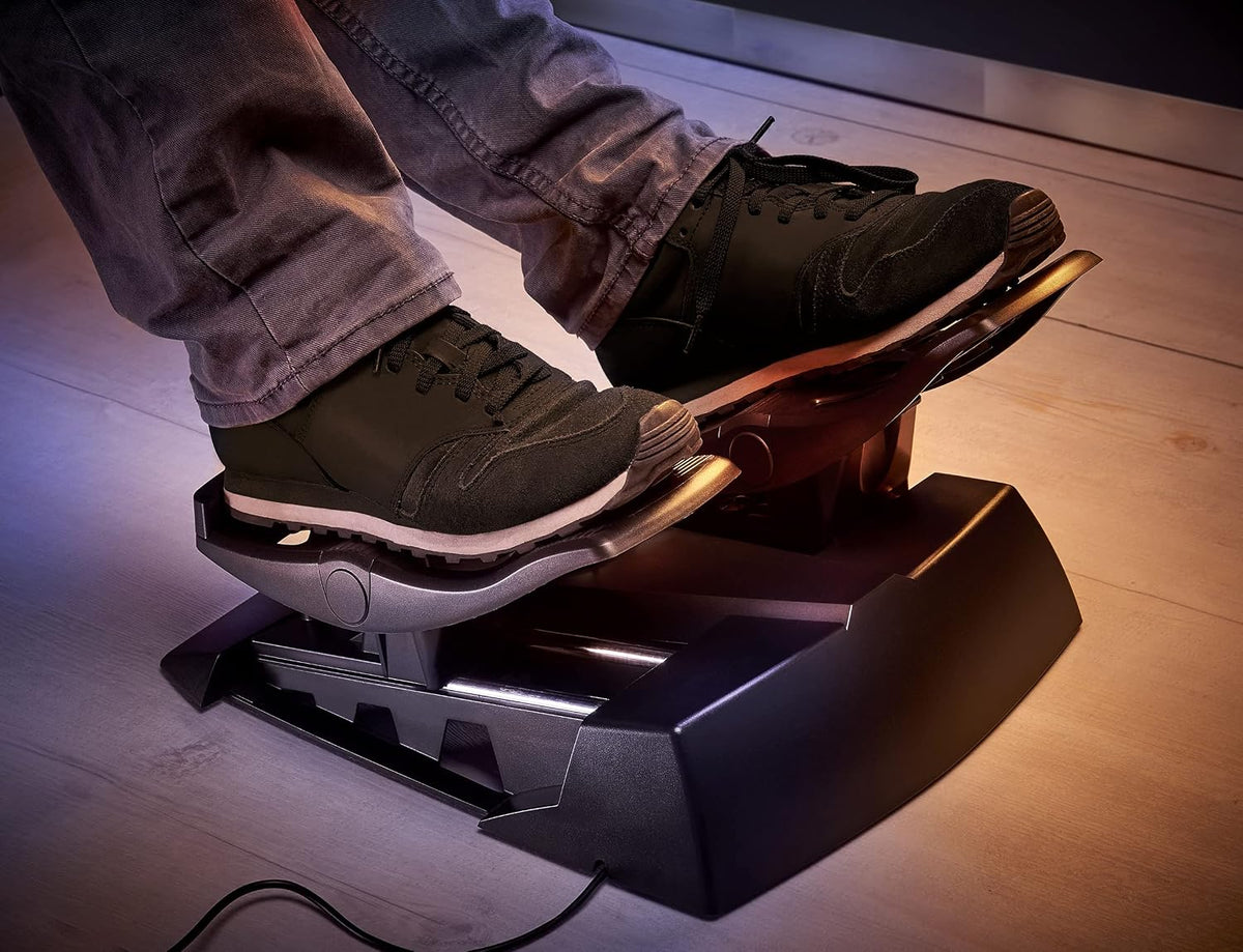 Thrustmaster TFRP T. Flight Rudder Pedals - Precise Rudder Control with S.M.A.R.T Technology for PC, PlayStation and Xbox