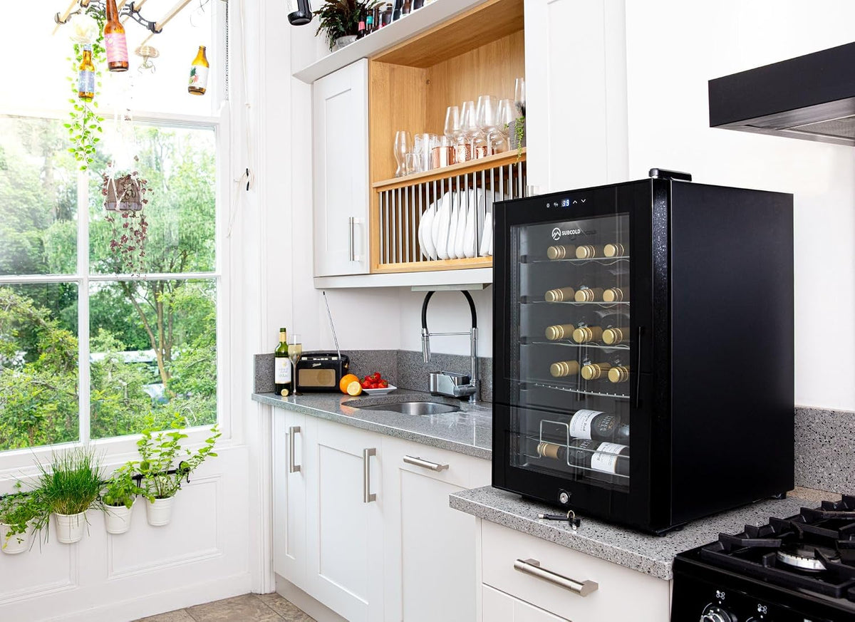 Subcold Viva20 Wine Fridge | 20 Bottles | 3-18°C | Tabletop