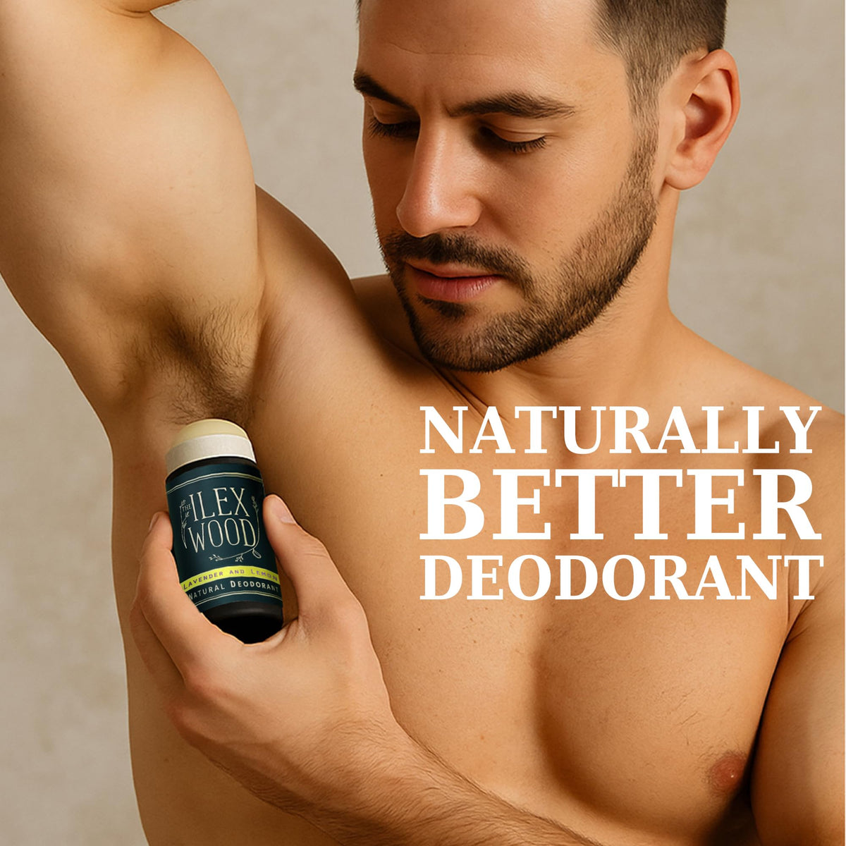 The Ilex Wood Natural Deodorant Stick - Ylang Ylang & Cedarwood - 70ml