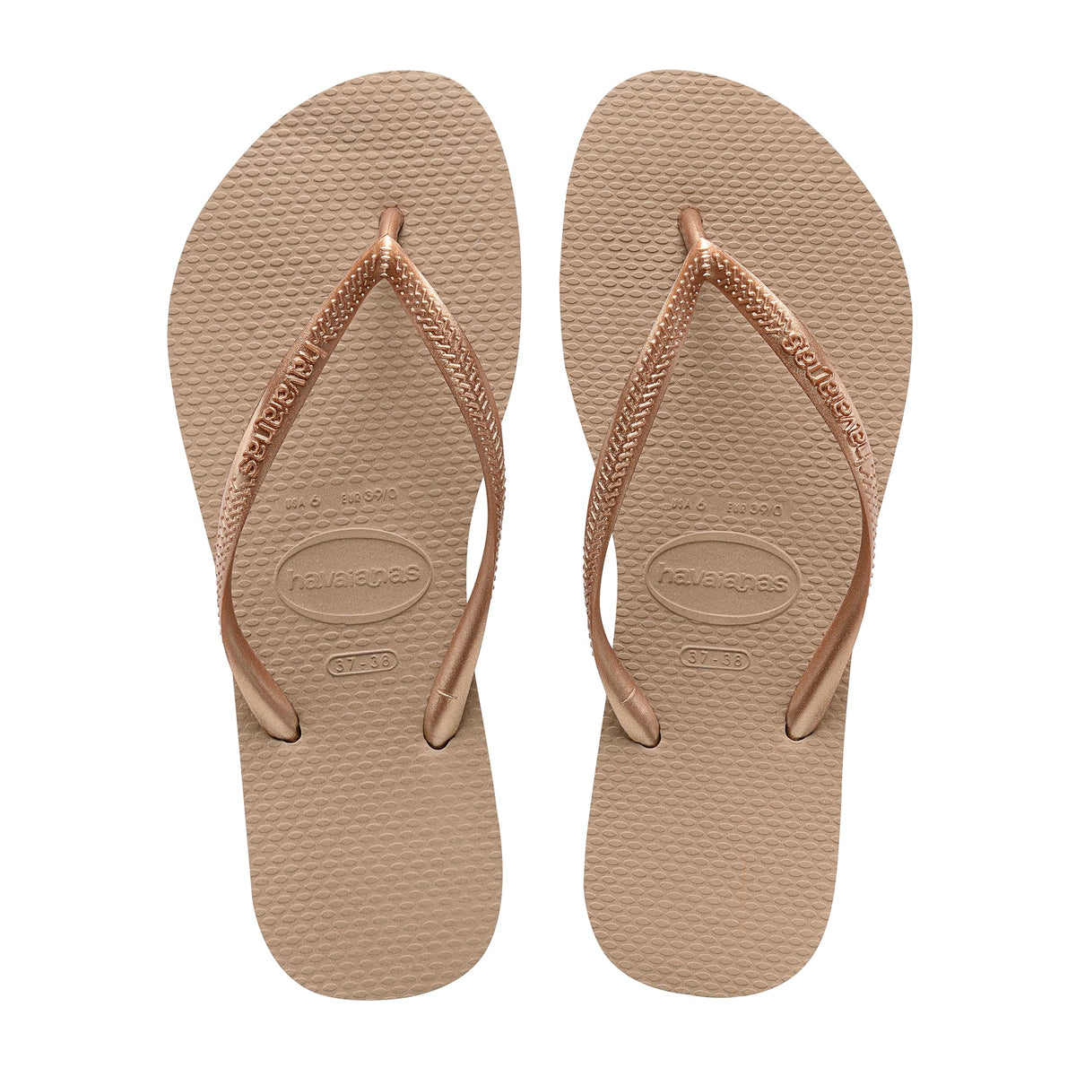 Havaianas - Slim, Stylische, Robuste und Vielseitige Badelatschen für Frauen mit Texturierten Sohlen für Grip und Halt