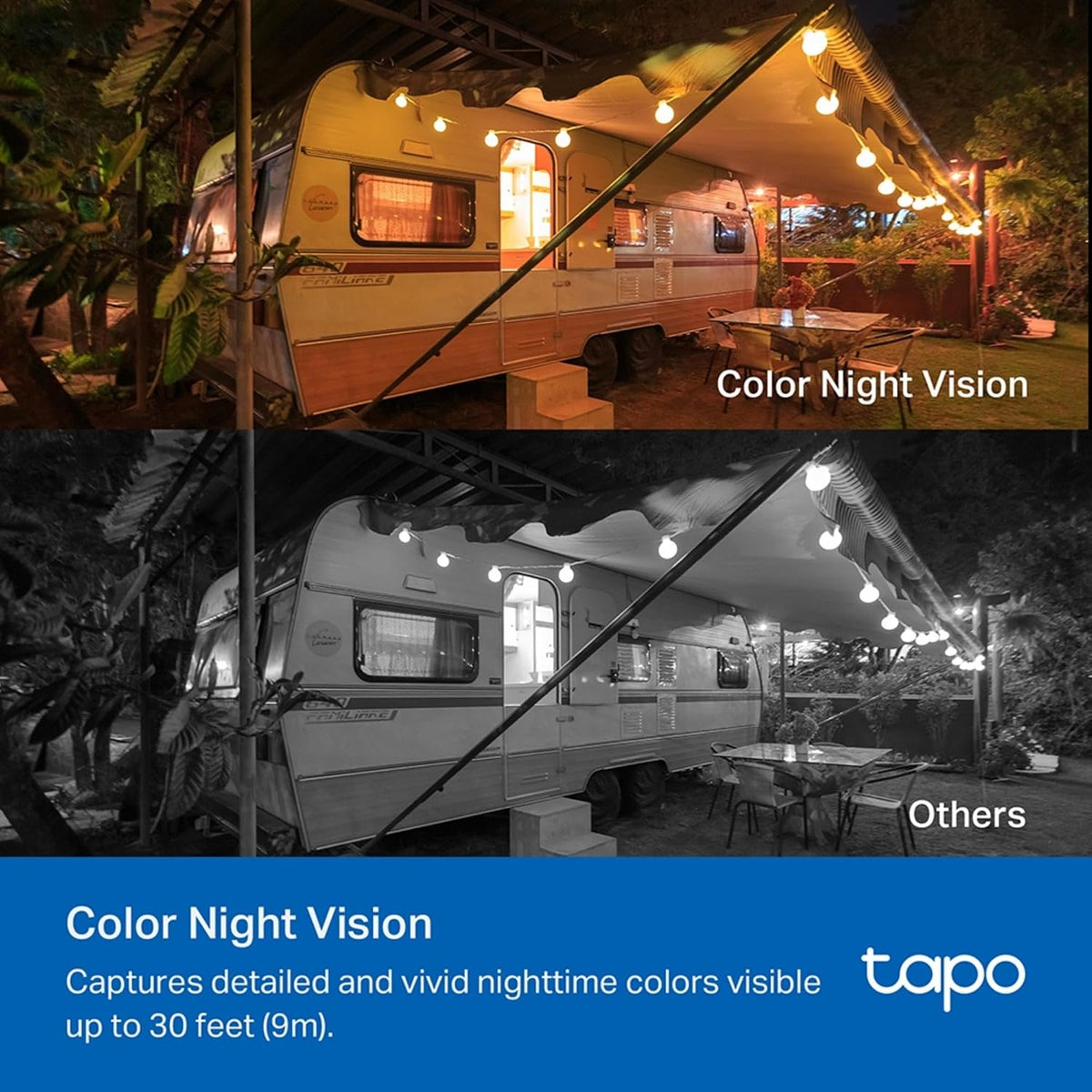 Tapo TC82 2K Battery Outdoor Security Camera Wireless