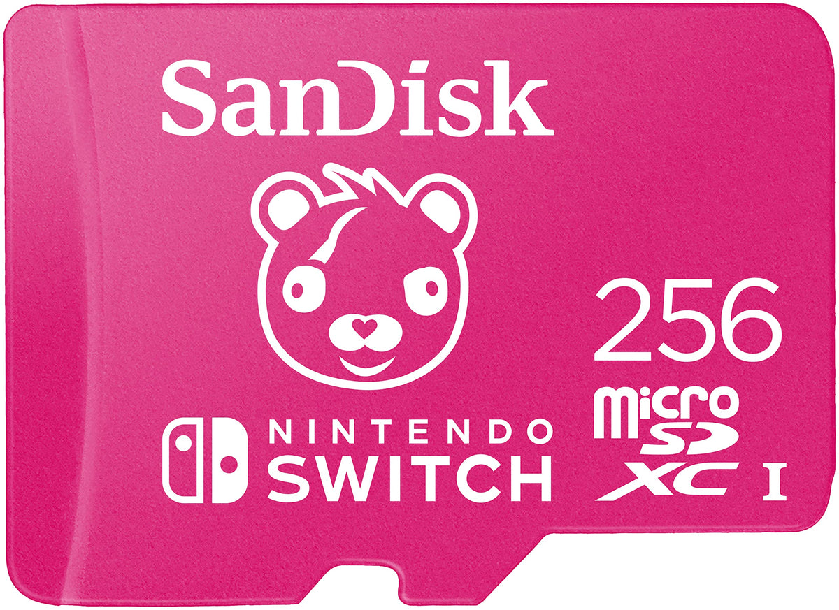 SANDISK microSD Card 128GB, Super Mario Super Mushroom Edition