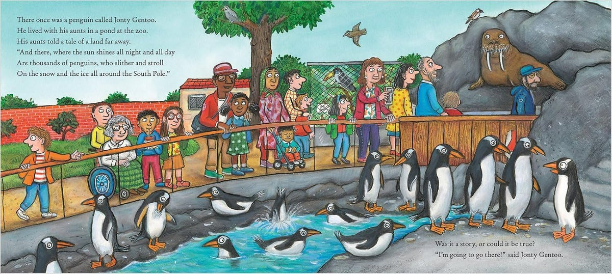 Jonty Gentoo - The Adventures of a Penguin: The Number One Bestseller by the creators of The Gruffalo and Zog