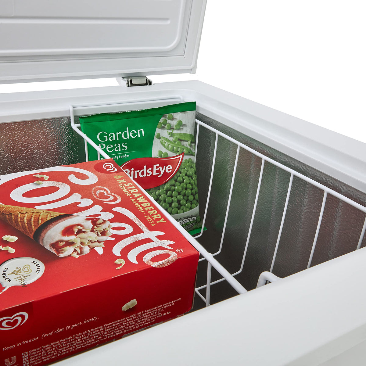 Cookology 99L Freestanding Chest Freezer - Adjustable Feet - White