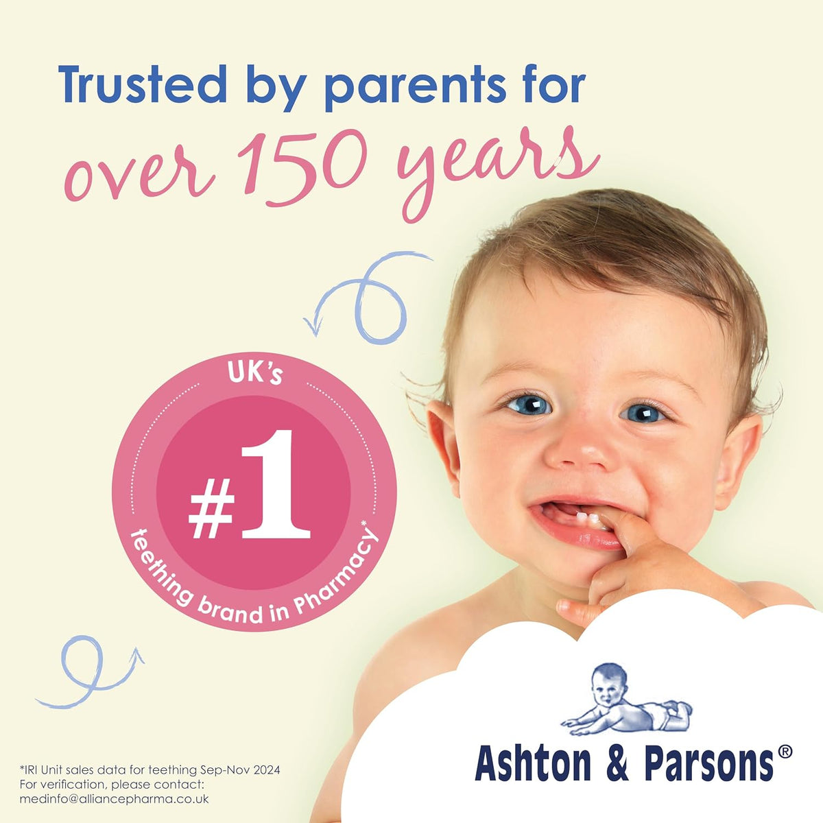 Ashton & Parsons Teething Powders, Pack of 30