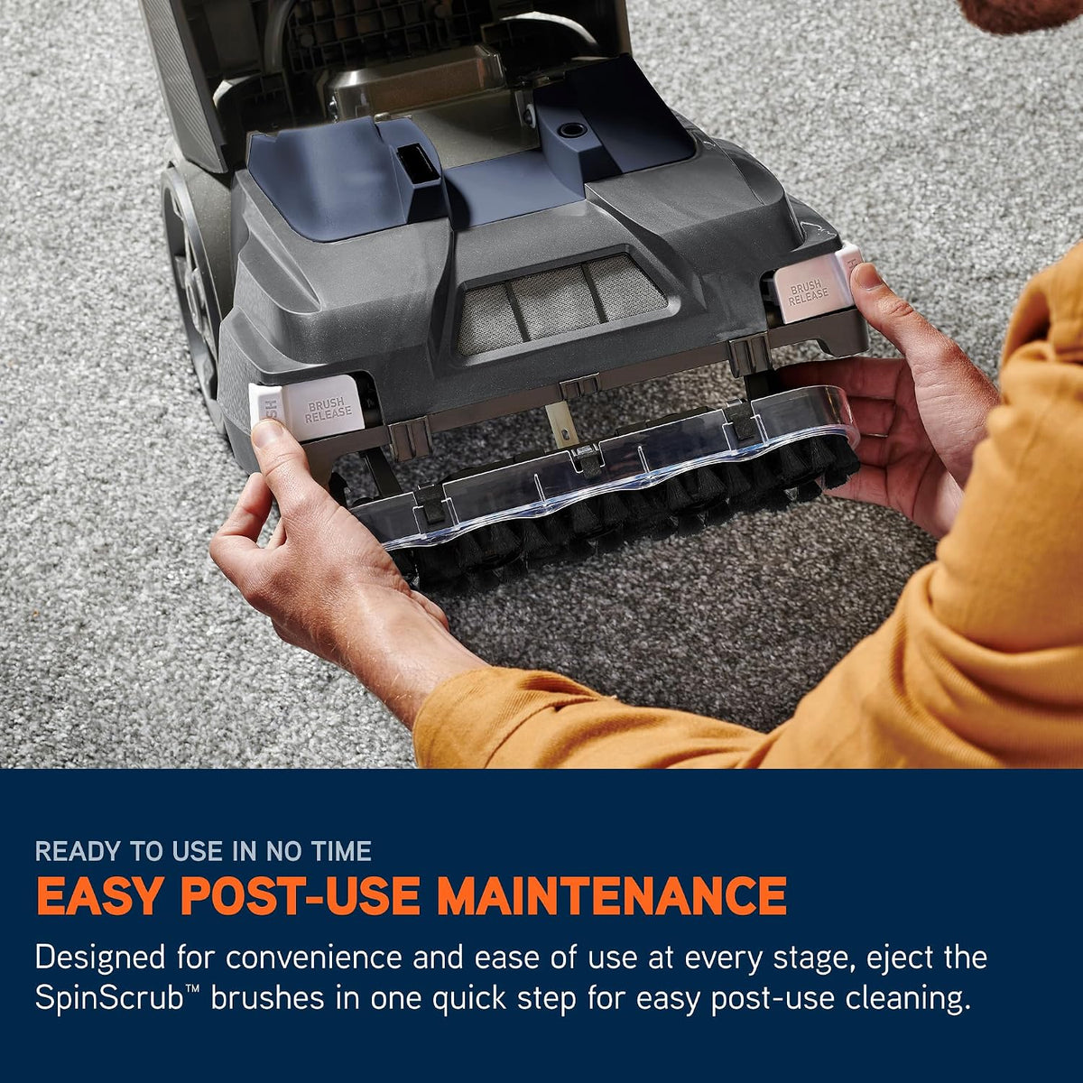 Vax SpinScrub Power Plus Upright Upholstery & Carpet Cleaner CDCW-SSXA