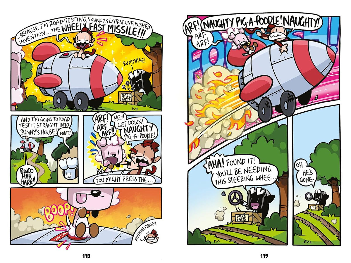 Bunny vs Monkey: Day of the Heroes! (a Phoenix Comic book, from the multi-million-selling creative genius Jamie Smart)