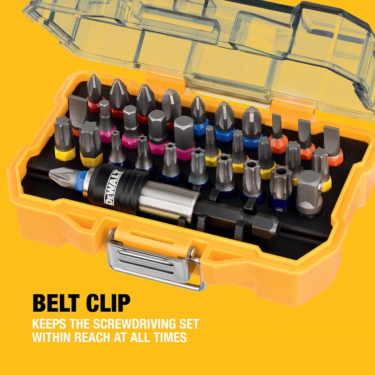 DEWALT XS Tough Case 25mm Screwdriving Set 32pc, DT7969-QZ