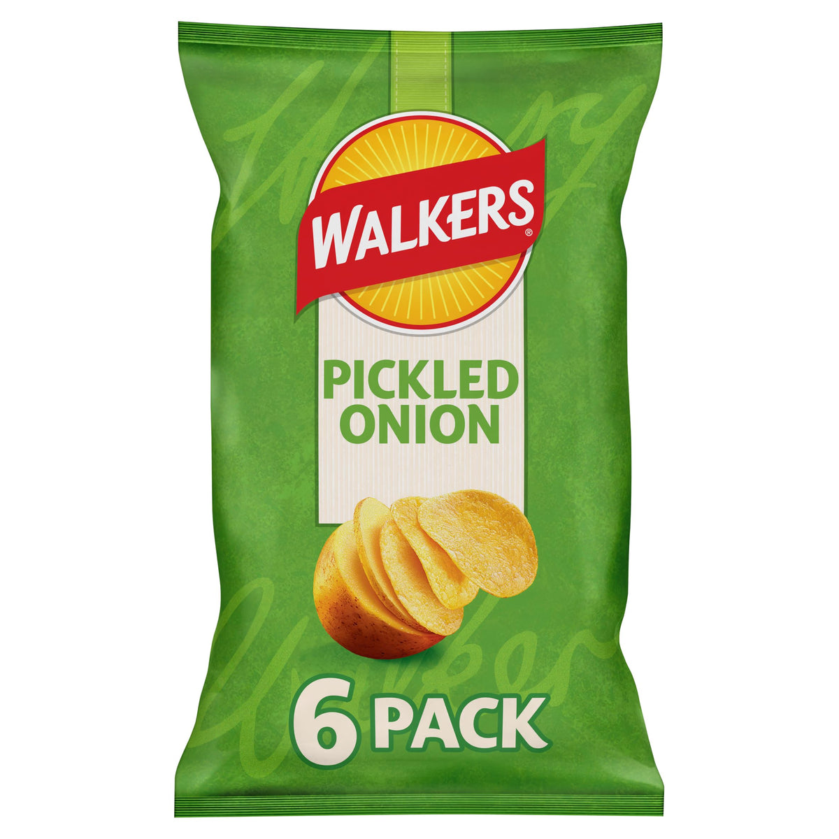 Walkers Baked Snacks Sea Salt 6 x 22g