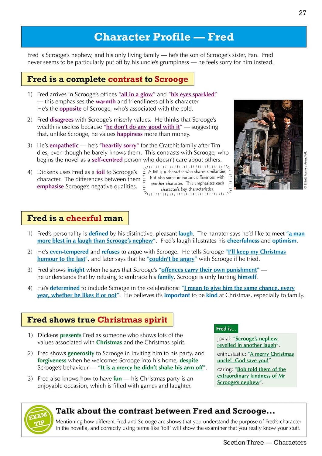 GCSE English Text Guide - A Christmas Carol includes Online Edition & Quizzes: for the 2027 and 2028 exams