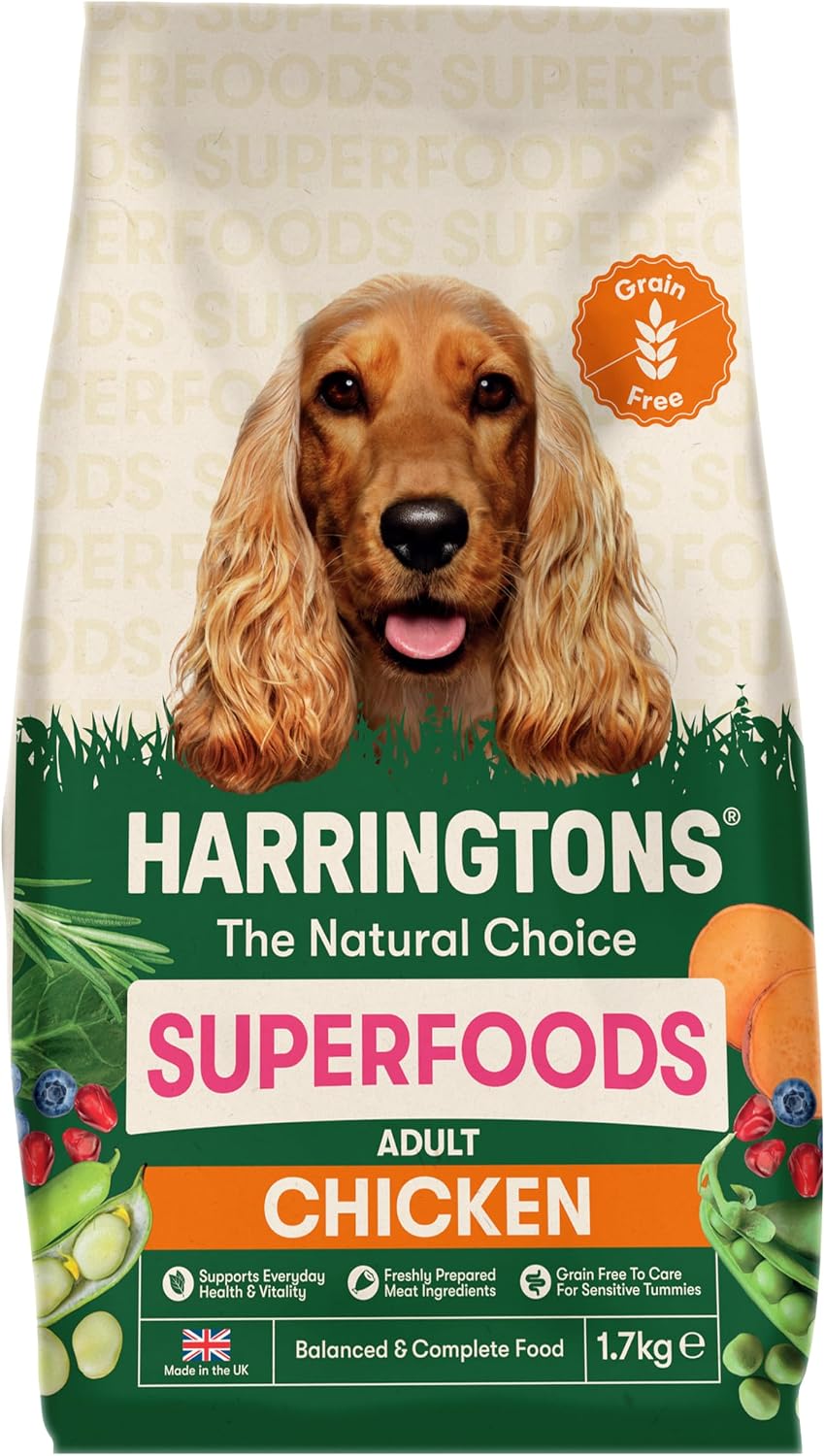 Harringtons Superfoods Dry Adult Dog Food Chicken & Veg 12kg