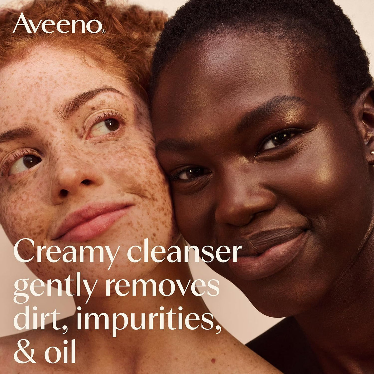 AVEENO Face CALM+RESTORE Nourishing Oat Cleanser (1x 200ml)