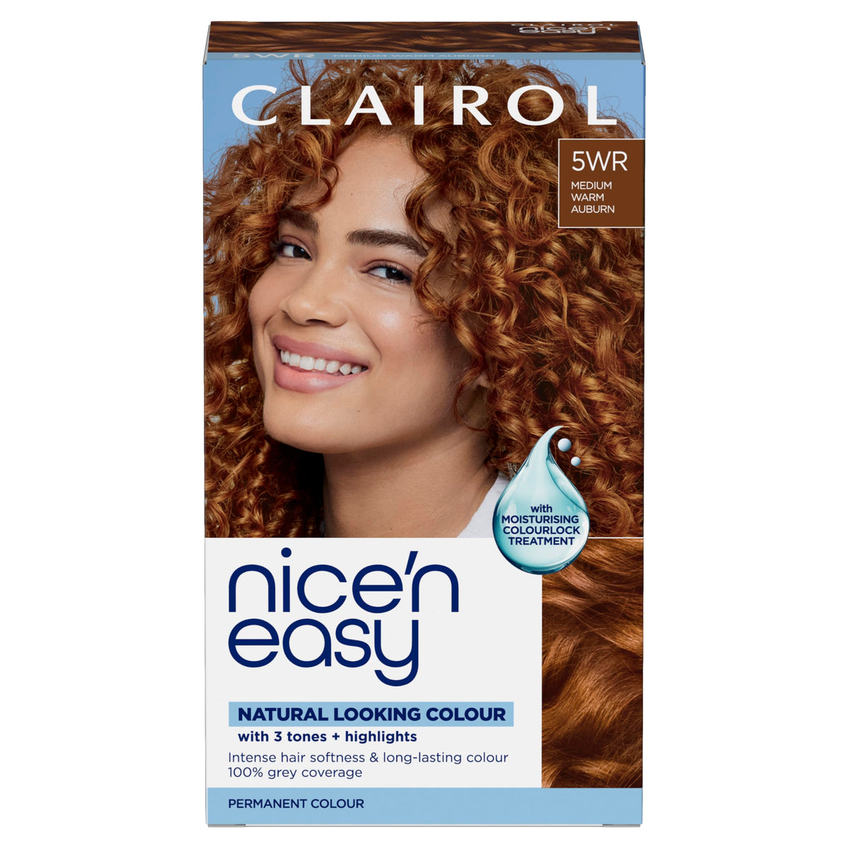 Clairol Nice'n Easy Crème Natural Looking Oil Permanent Hair Dye Infused