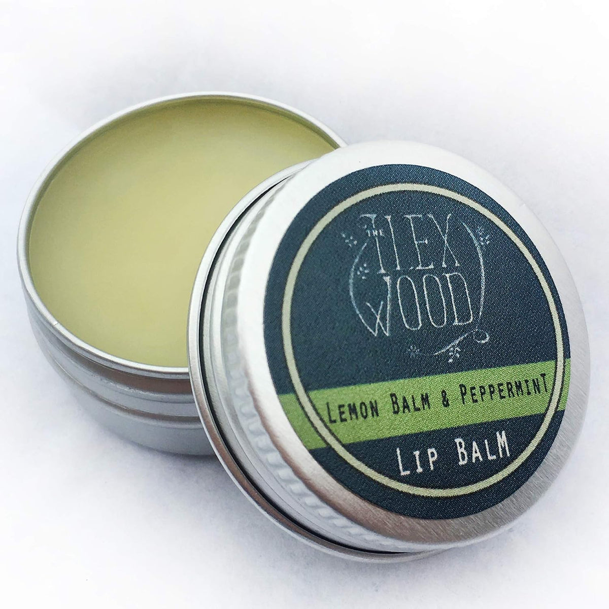 The Ilex Wood Lemon Balm & Peppermint Natural Lip Balm 10ml