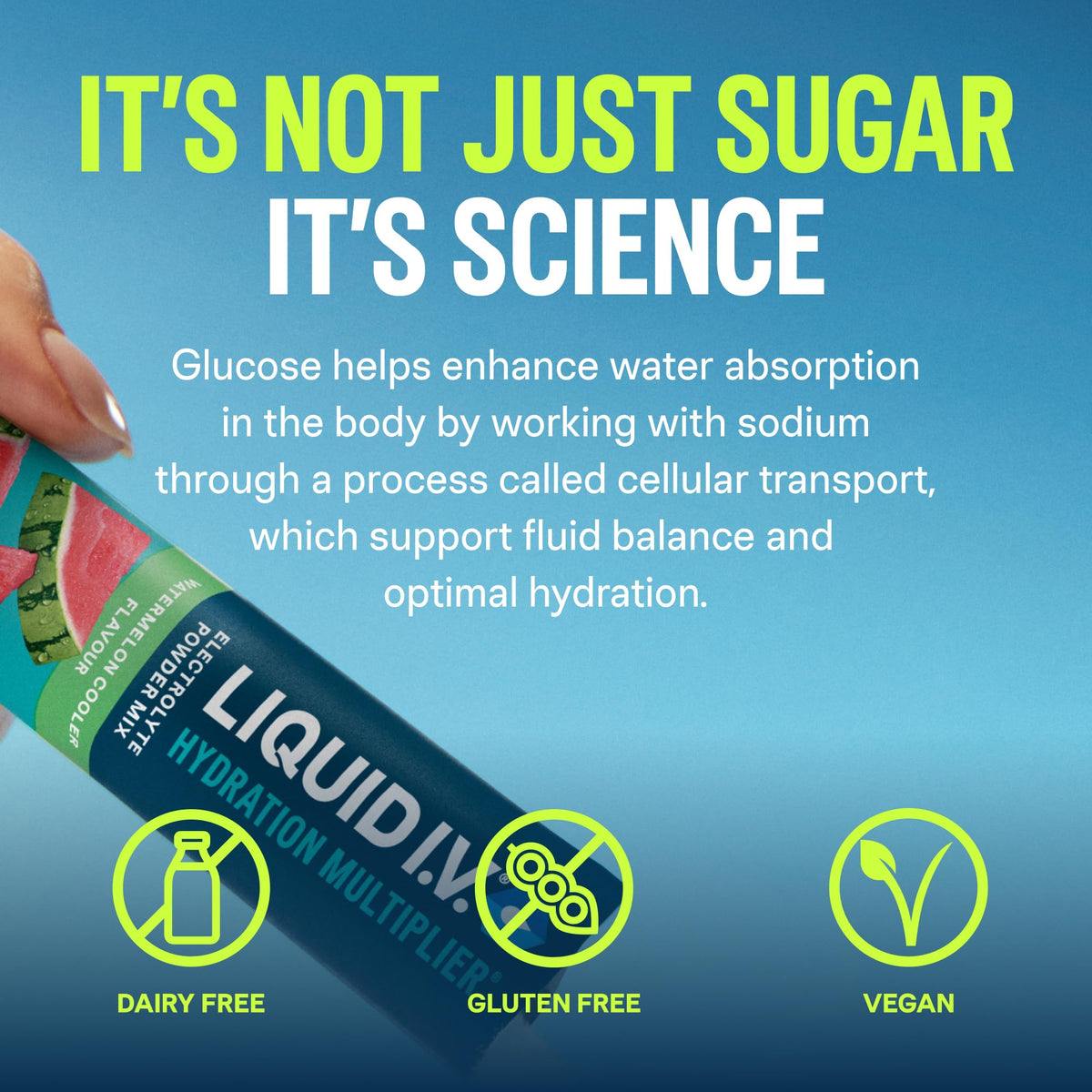Liquid I.V. Hydration Multiplier Electrolyte Mix, Passion Fruit, 16 Sticks