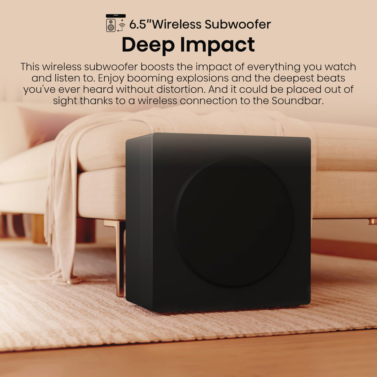 Hisense HS2000 2.1 CH All-In-One Soundbar for TV