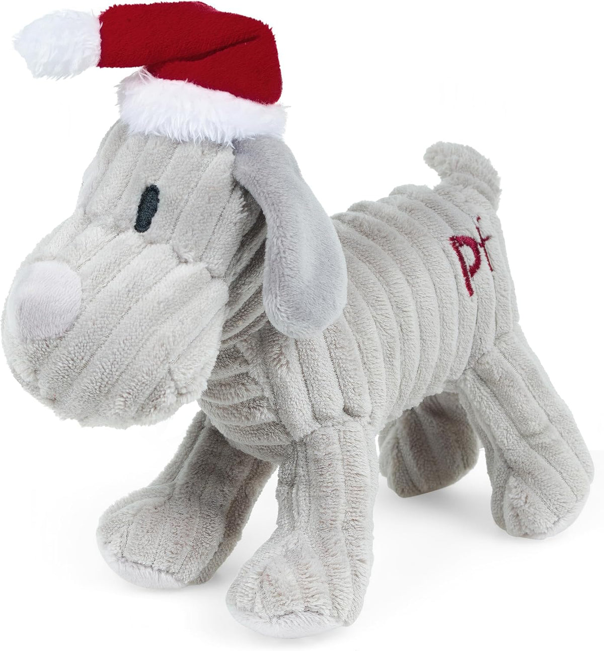 Petface Christmas Freddi Plush Dog Toy with Built-In Squeaker (Pack of 1)