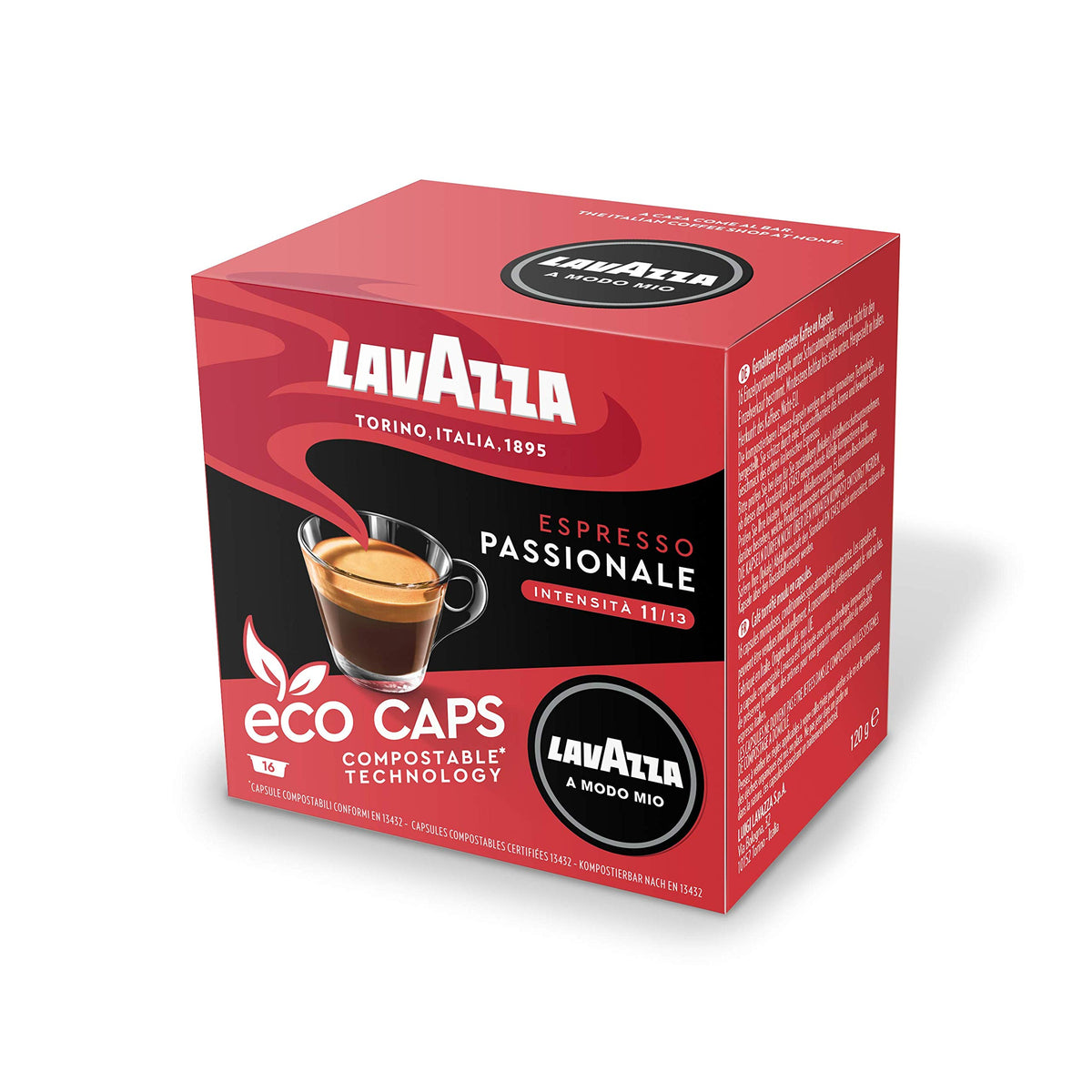 Lavazza, A Modo Mio Espresso Passionale, 36 Coffee Pods