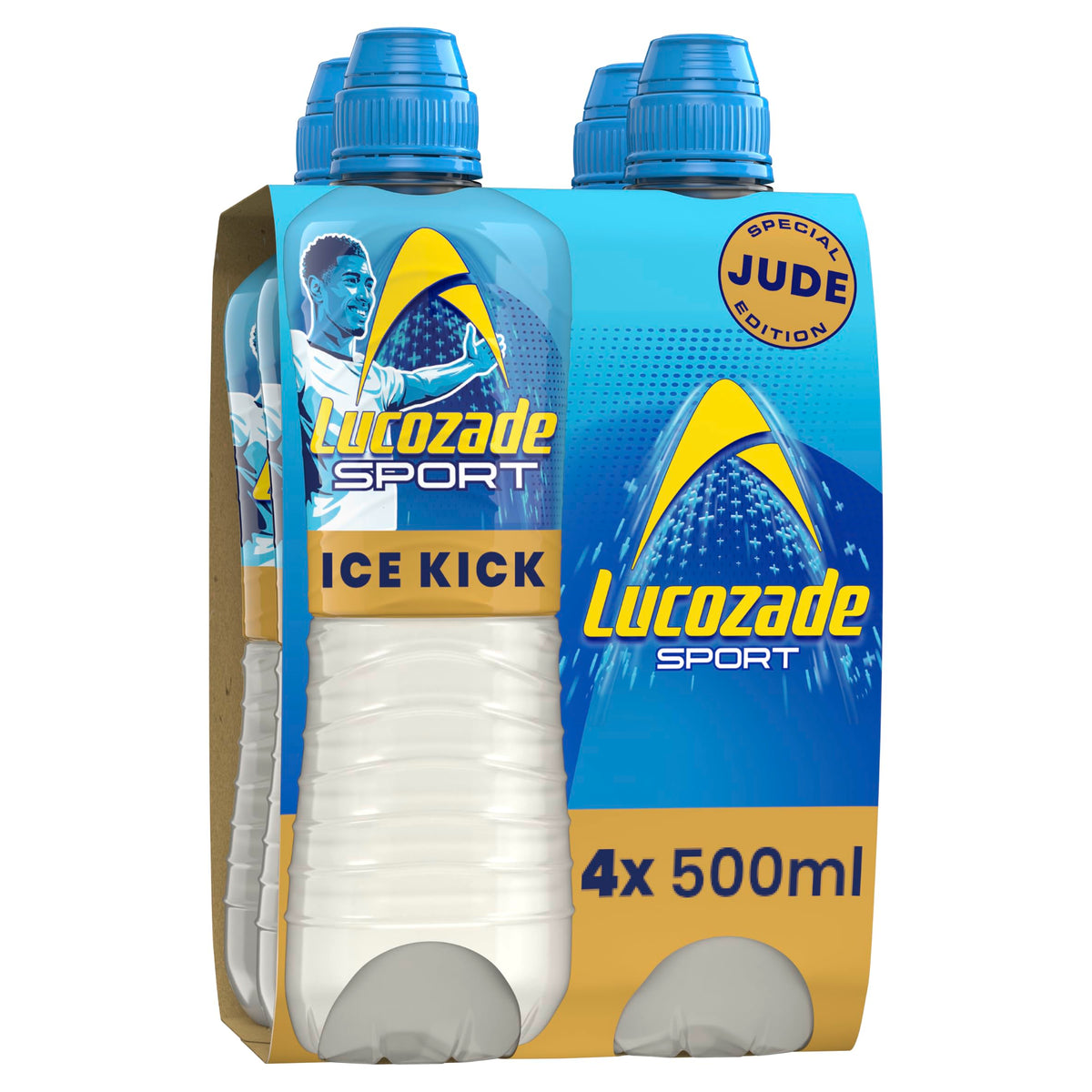 Lucozade Sport Orange Sports Drink, 4 x 500ml