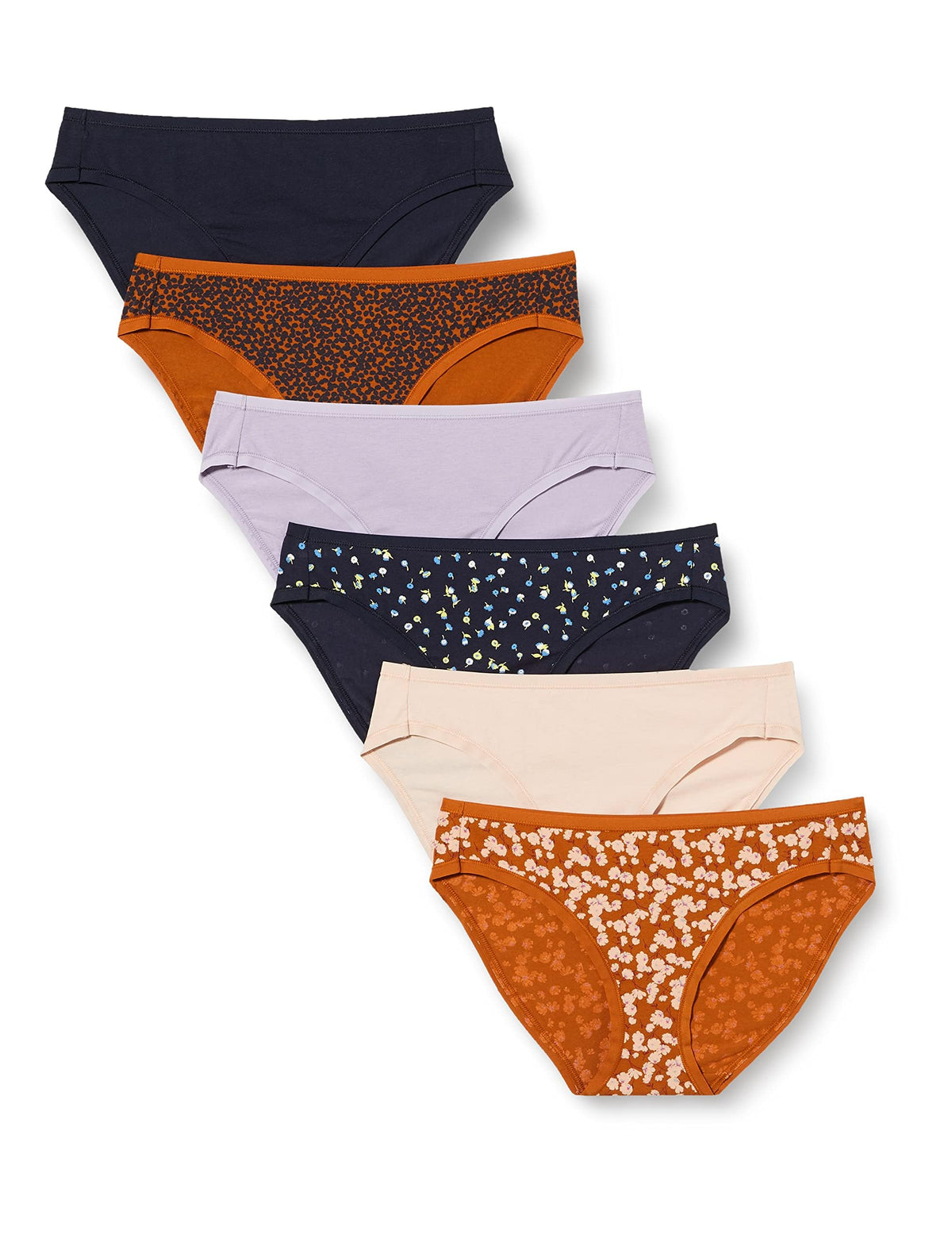 Amazon Essentials Women's Cotton Bikini Brief Underwear (Available in Plus Size)
