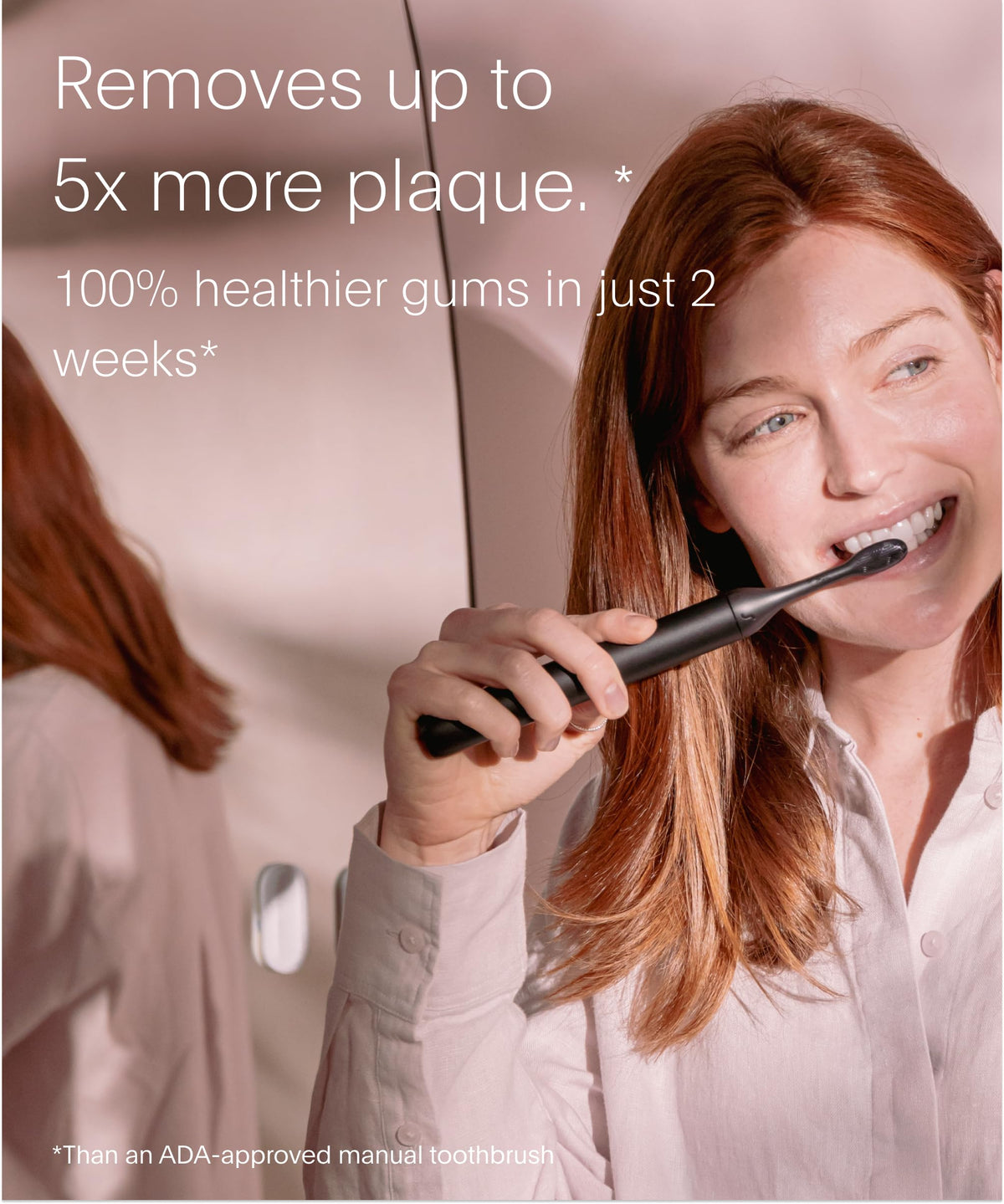 SURI Recyclable Electric Toothbrush Heads | Core & Pro Compatible | Long Lasting Replacement Heads | Pack of 3 | Winter Fern
