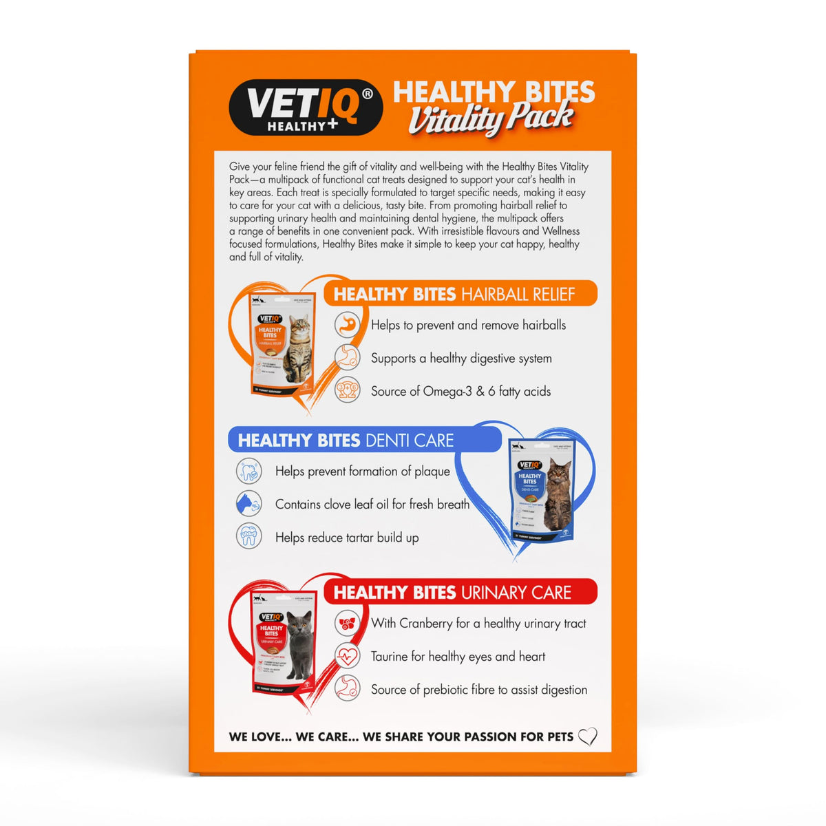 VETIQ Healthy Bites Cat Variety Treats for Cats & Kittens (84 Servings)