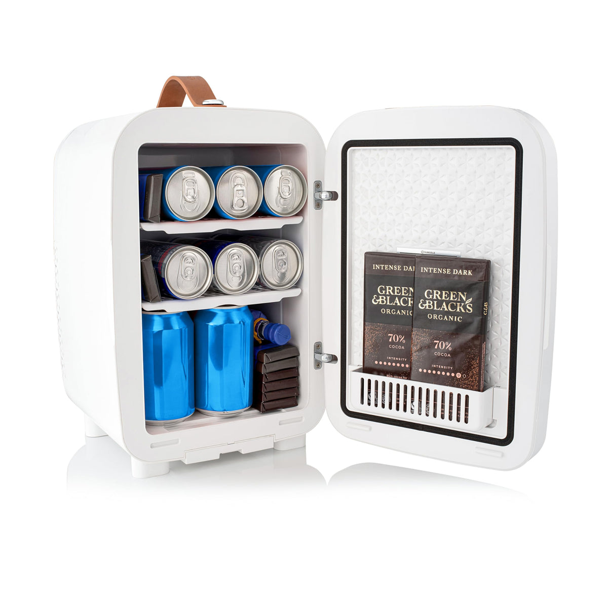 Subcold Pro4 Mini Fridge 4L, Quiet Small Fridge for Bedroom, AC & USB