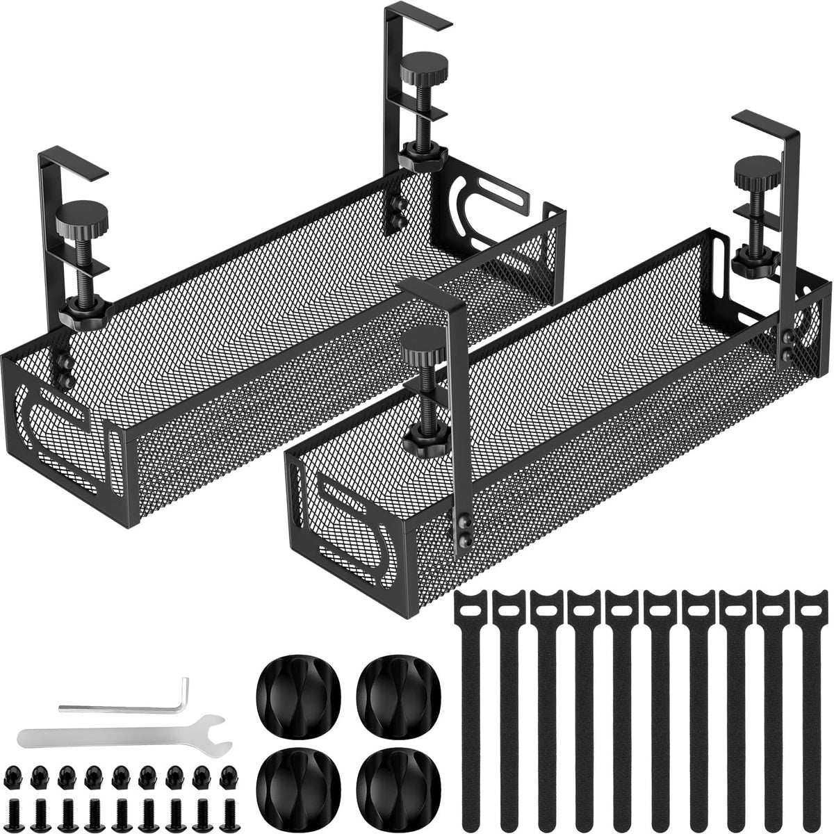 Cable Management, Under Desk Cable Management, Desk Cable Tidy