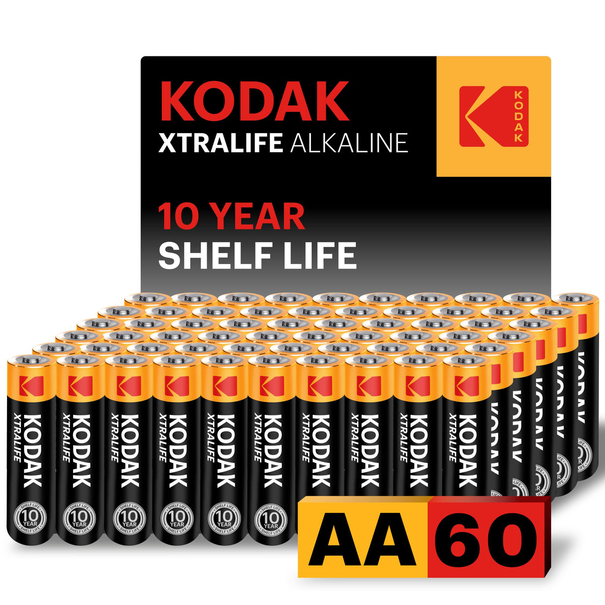 KODAK AAA Alkaline Batteries (24 Pack) Triple A Battery, LR03 1.5V